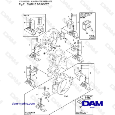 Yanmar 4LH-TE / 4LH-DTE /...