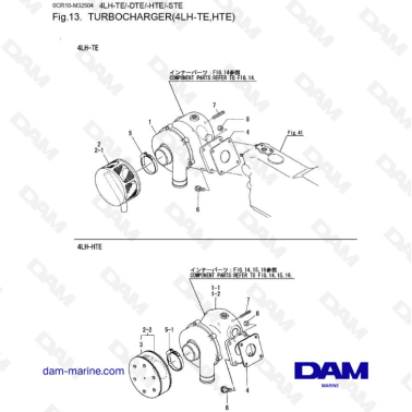 Yanmar 4LH-TE / 4LH-HTE -...
