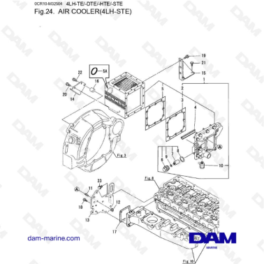 Yanmar 4LH-STE - Air cooler