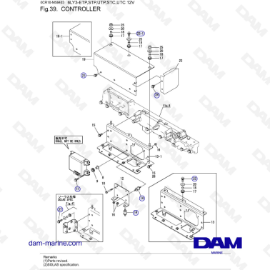Yanmar 6LY3-ETP/STP/UTP/STC/UTC - Controller