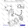 Kit de révision pour Volvo Penta D4 standard/pistons