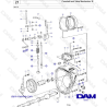 Volvo Penta MD17D - Camshaft and Valve Mechanism: B - DAM Marine