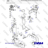 Pompe à Carburant Complète Volvo Penta 8.1GXi (2004-2009) - FP157-240120-V81GXi - Neuf