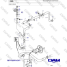Volvo Penta 8.1Gi-B, 8.1Gi-BF, 8.1GXi-A, 8.1GXi-AF - Seawater Pump And Hoses Sterndrive With Freshwater Cooling Pa 76238625