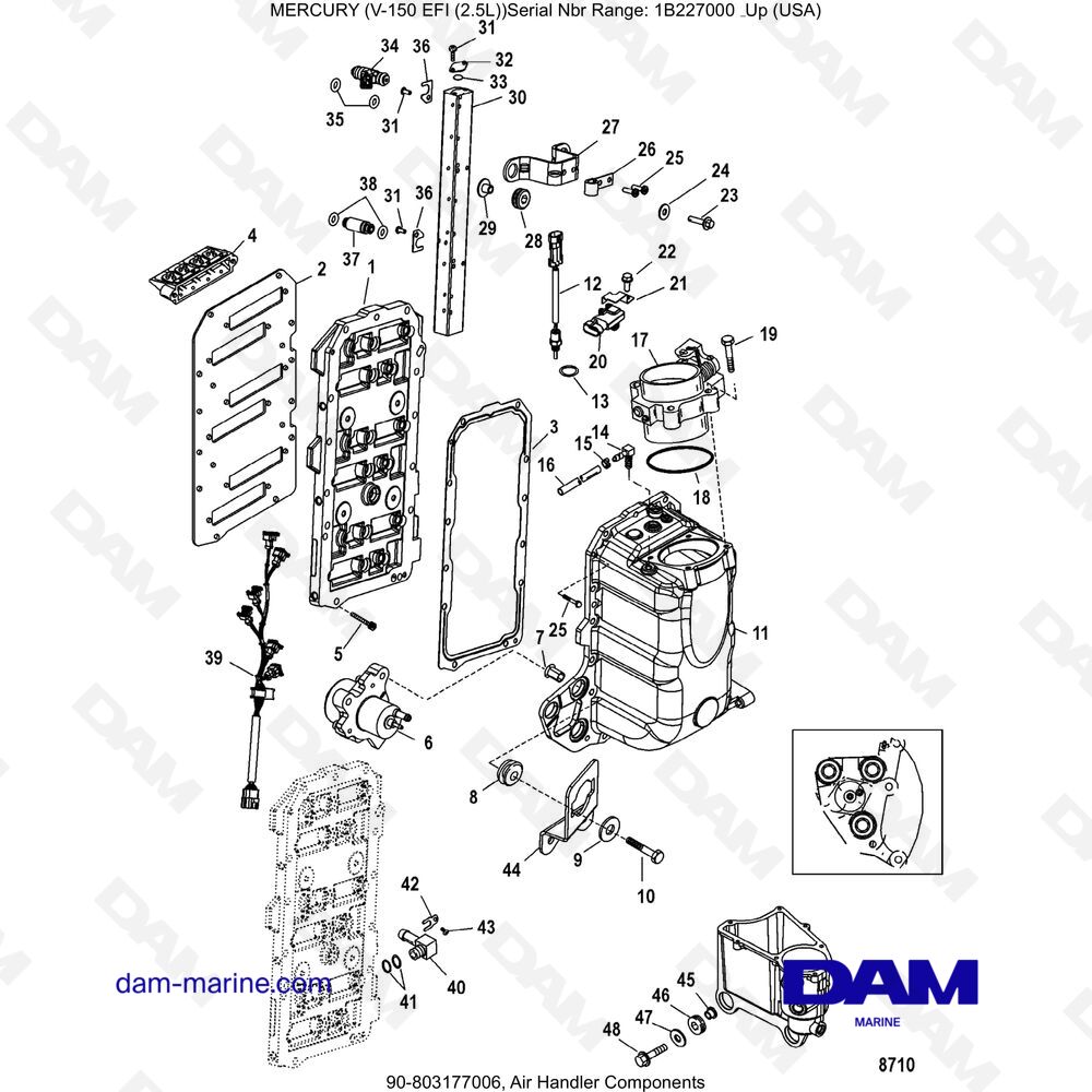 Pompe à Carburant Basse Pression SUZUKI DT140/150 et DF200/225 bateau &  hors-bord