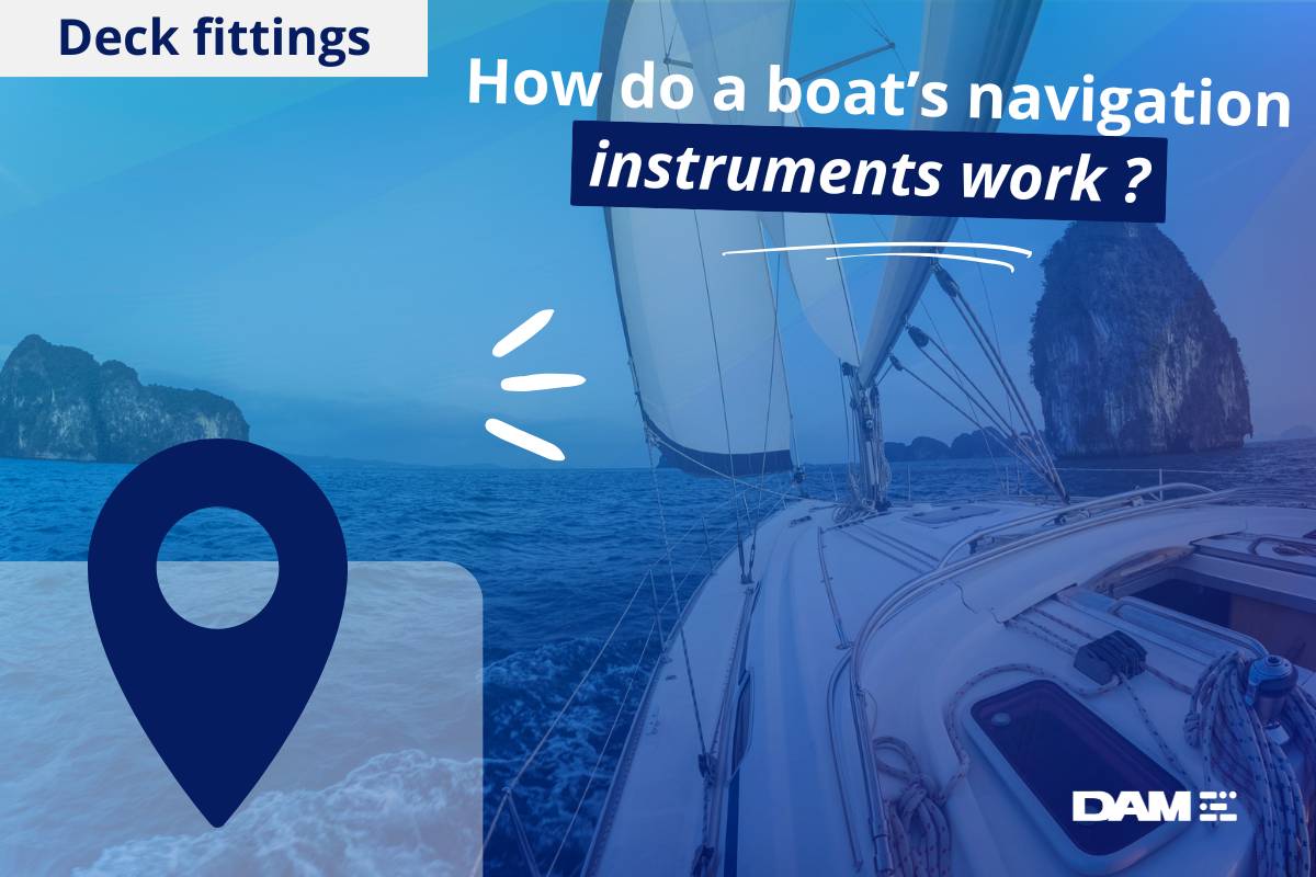 How do boat navigation instruments work?