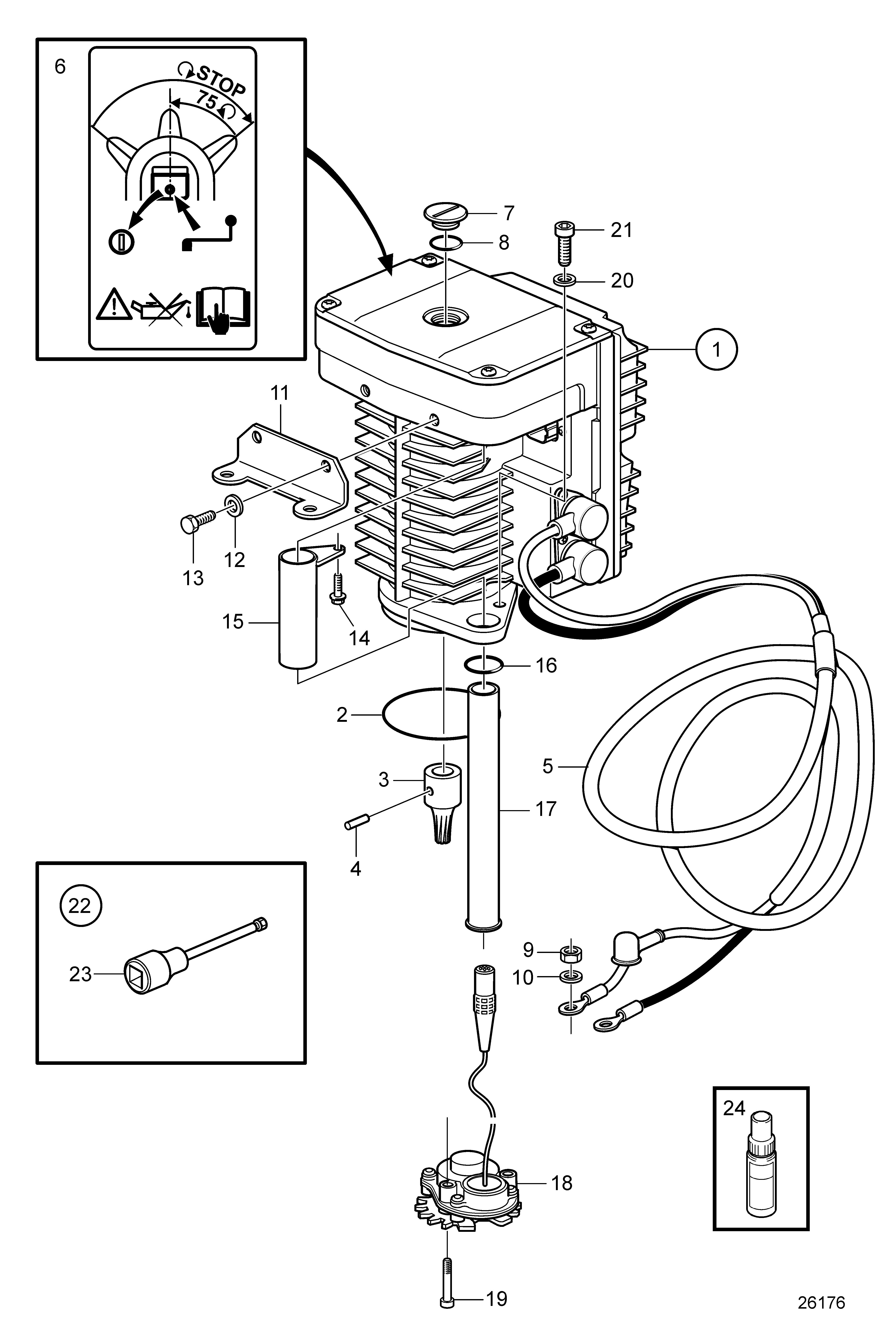 Moteur de direction EVC-D