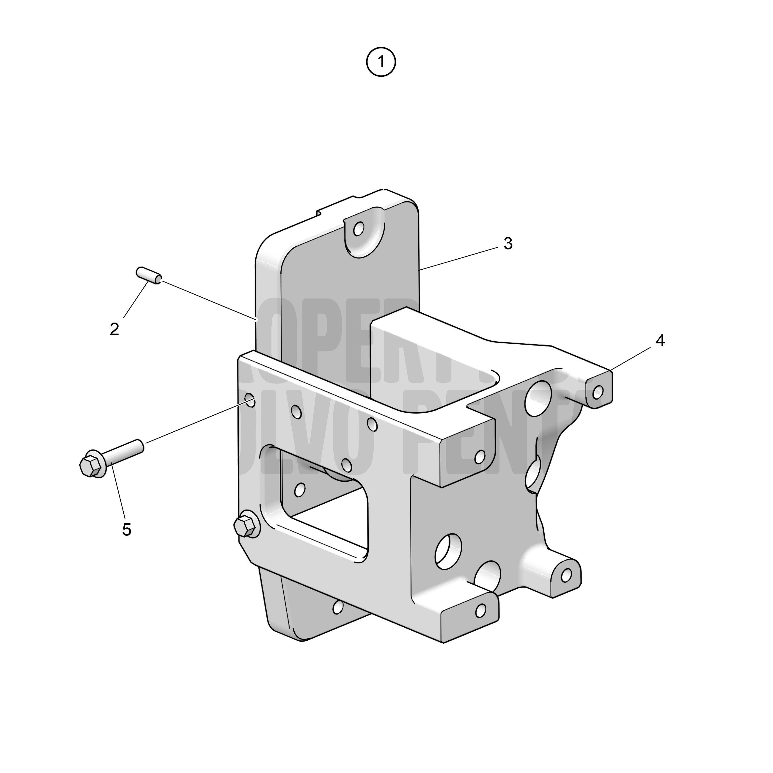 Soporte, refrigeración de quilla