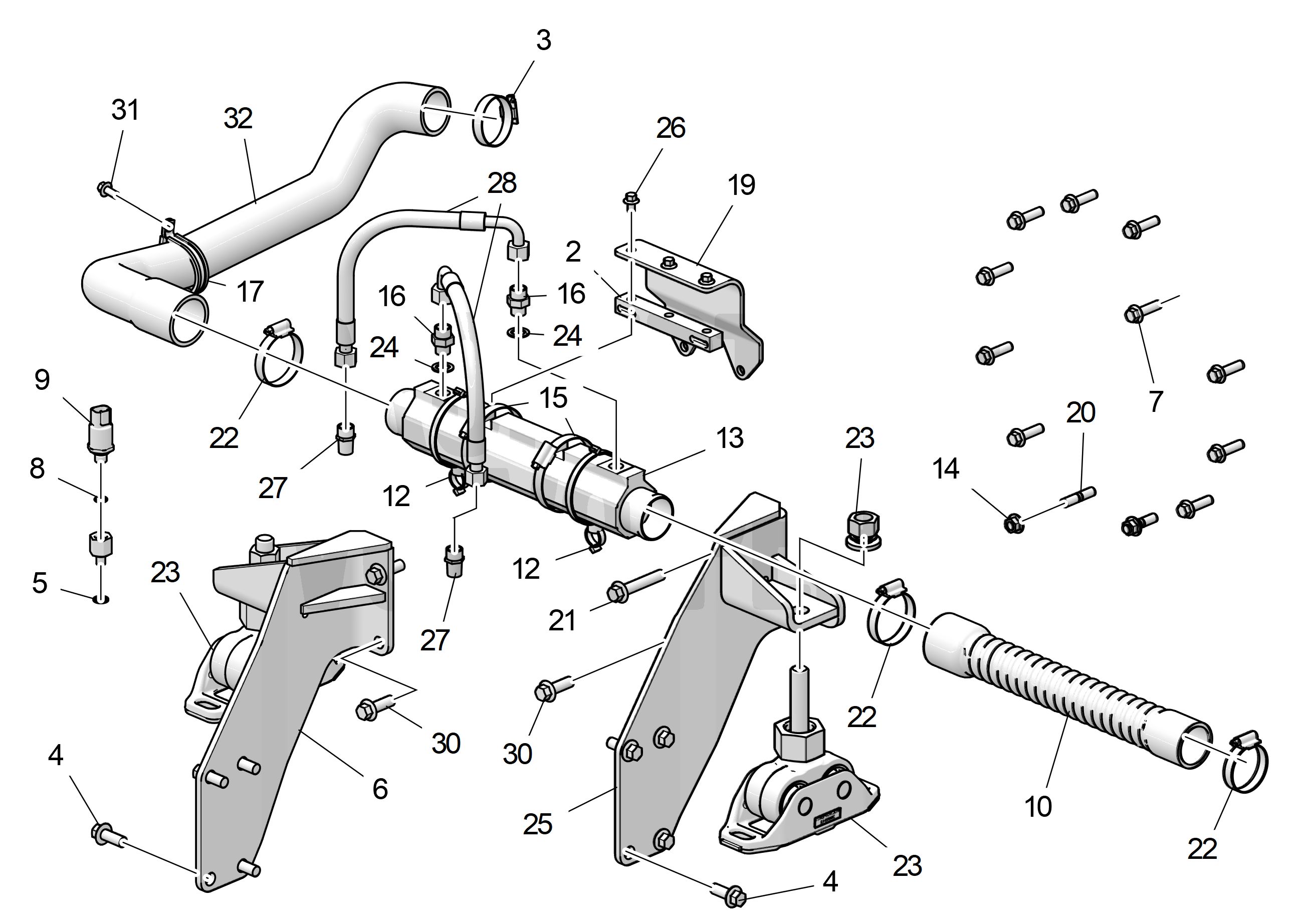 Kit de connexion, HS85IV