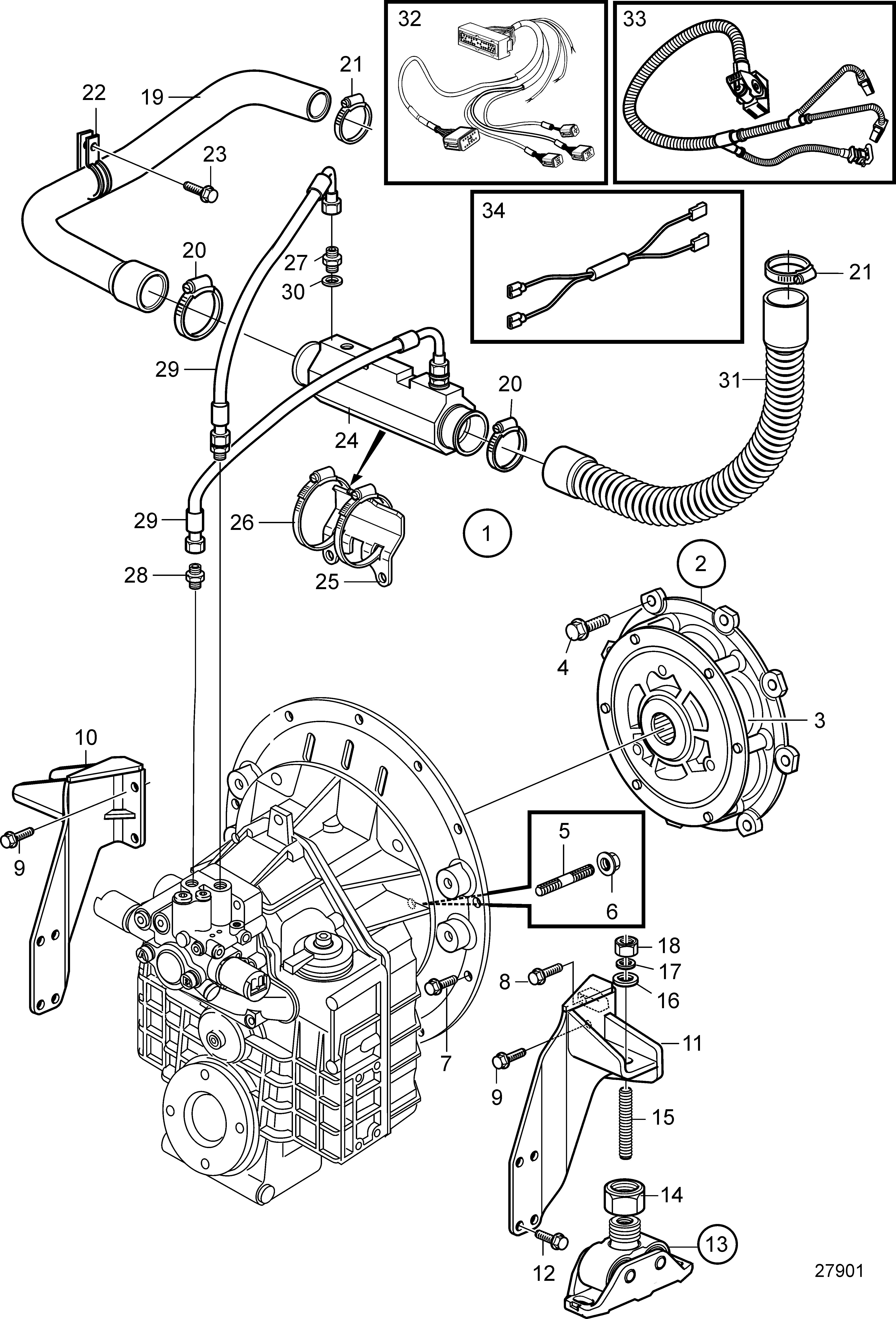 Kit de connexion Reverse Gear HS80IVE