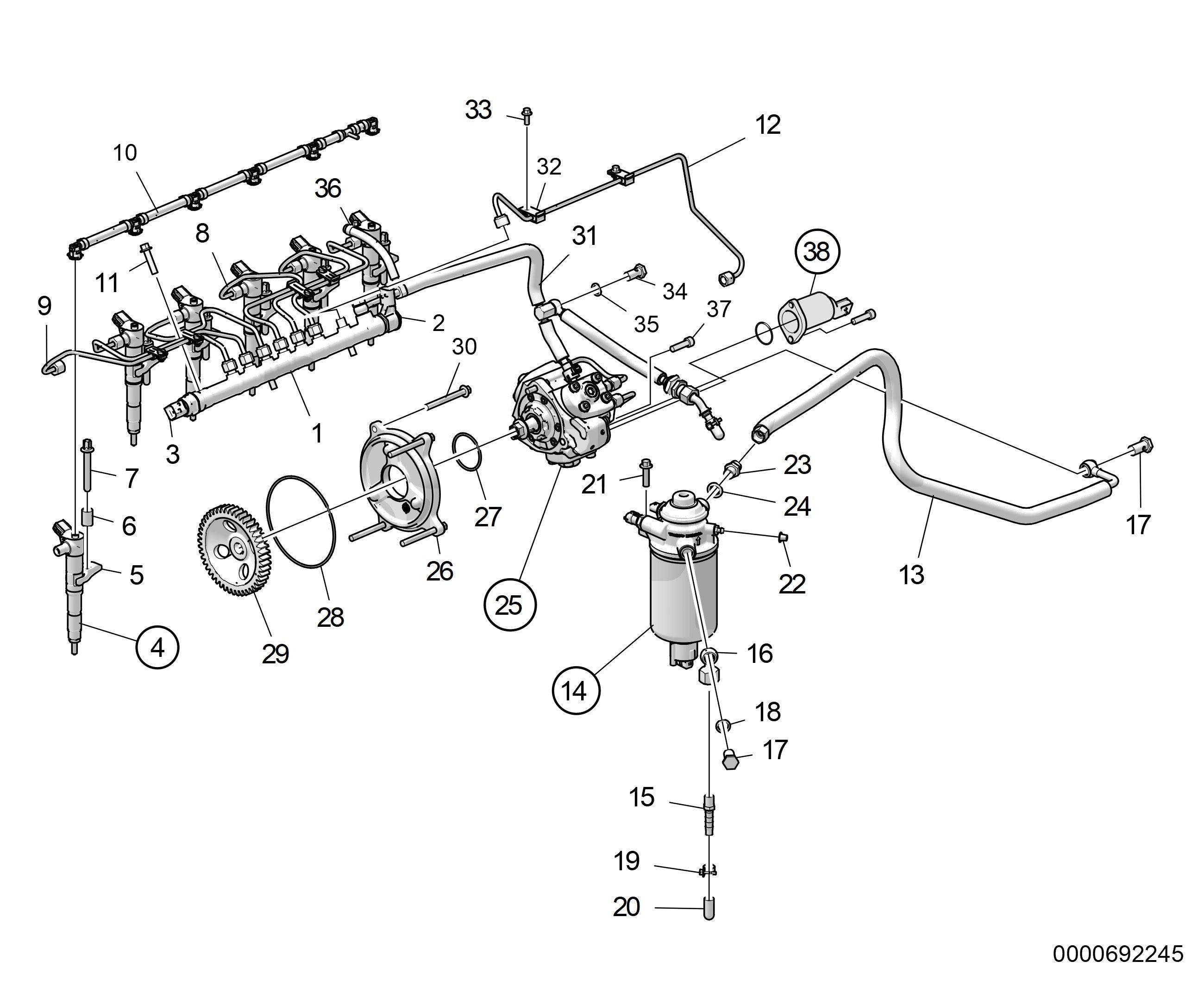 Pompe d’injection
