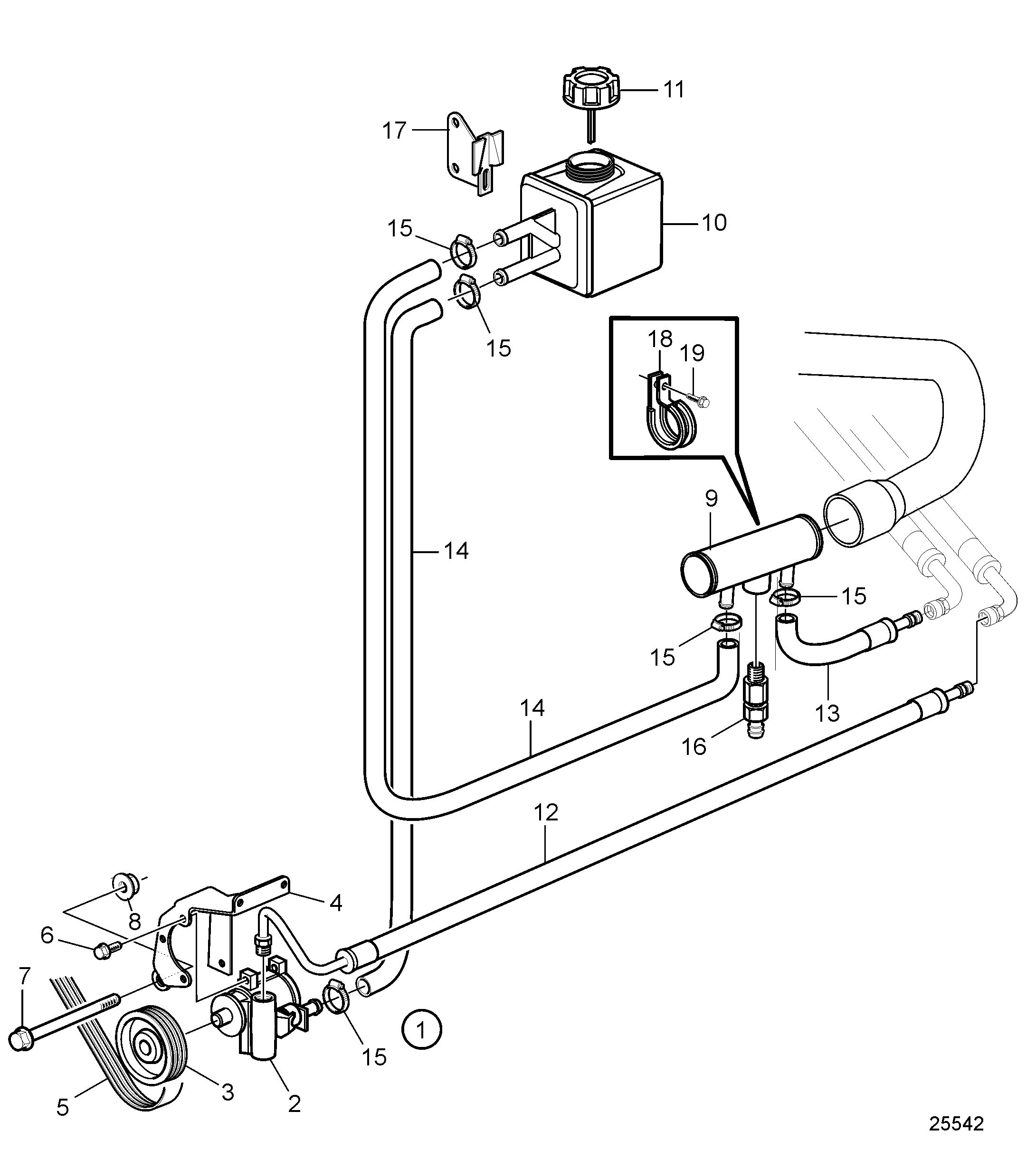 Kit servopompe, SN-2006041049
