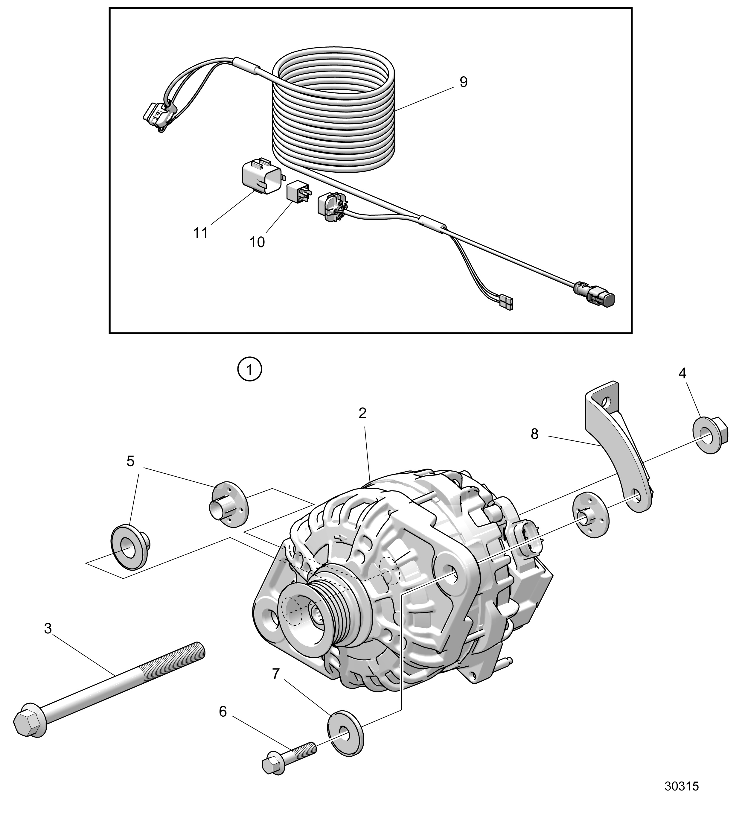 Alternateur supplémentaire