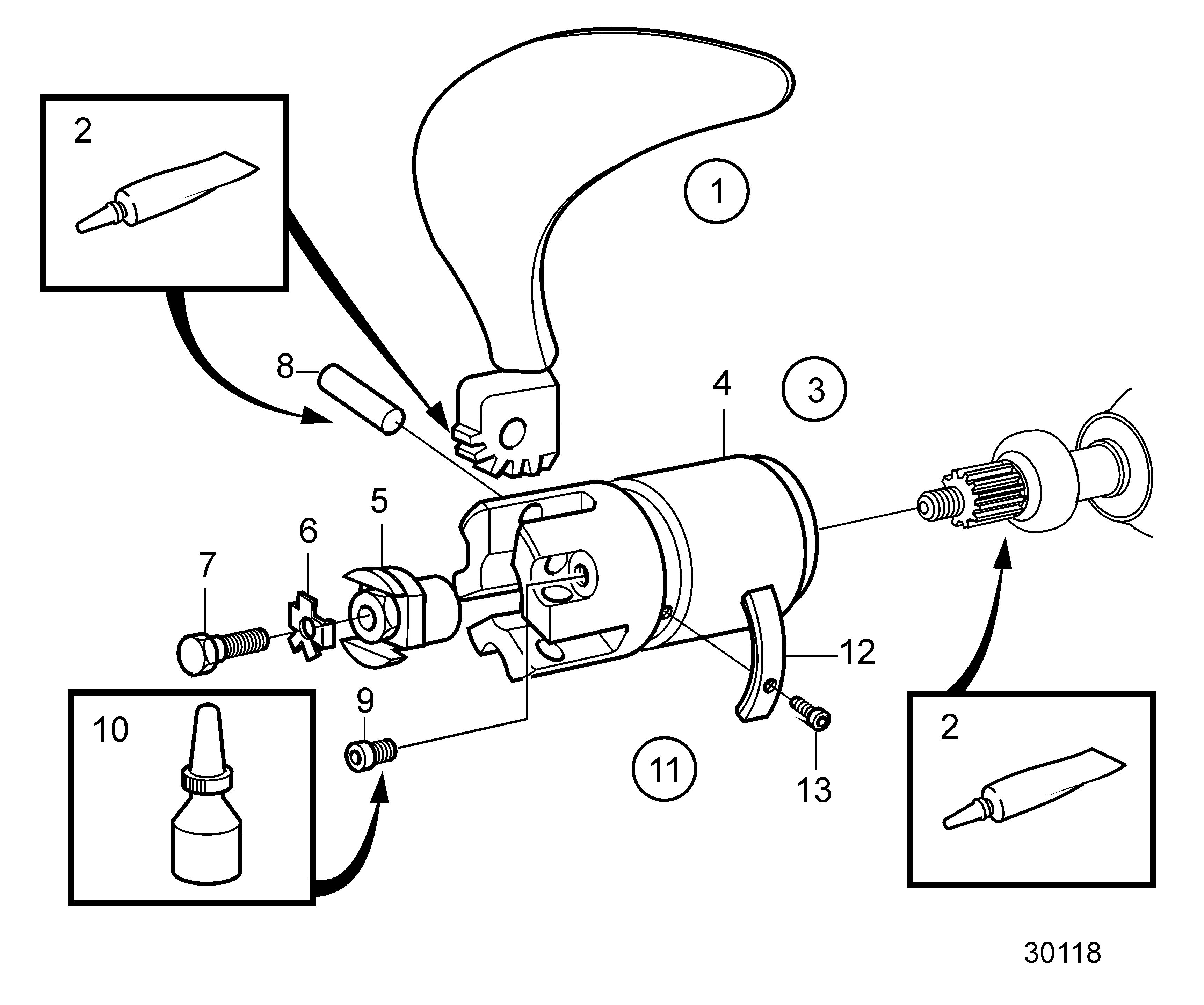 Hélices rétractables 3 pales, S-Drive