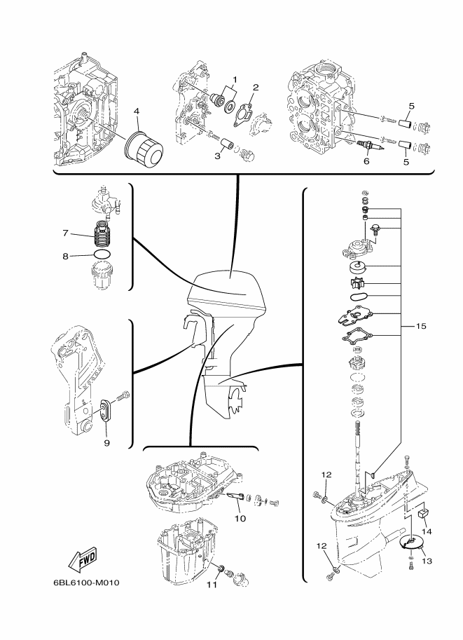 PIECES MAINTENANCE PERIODIQUE