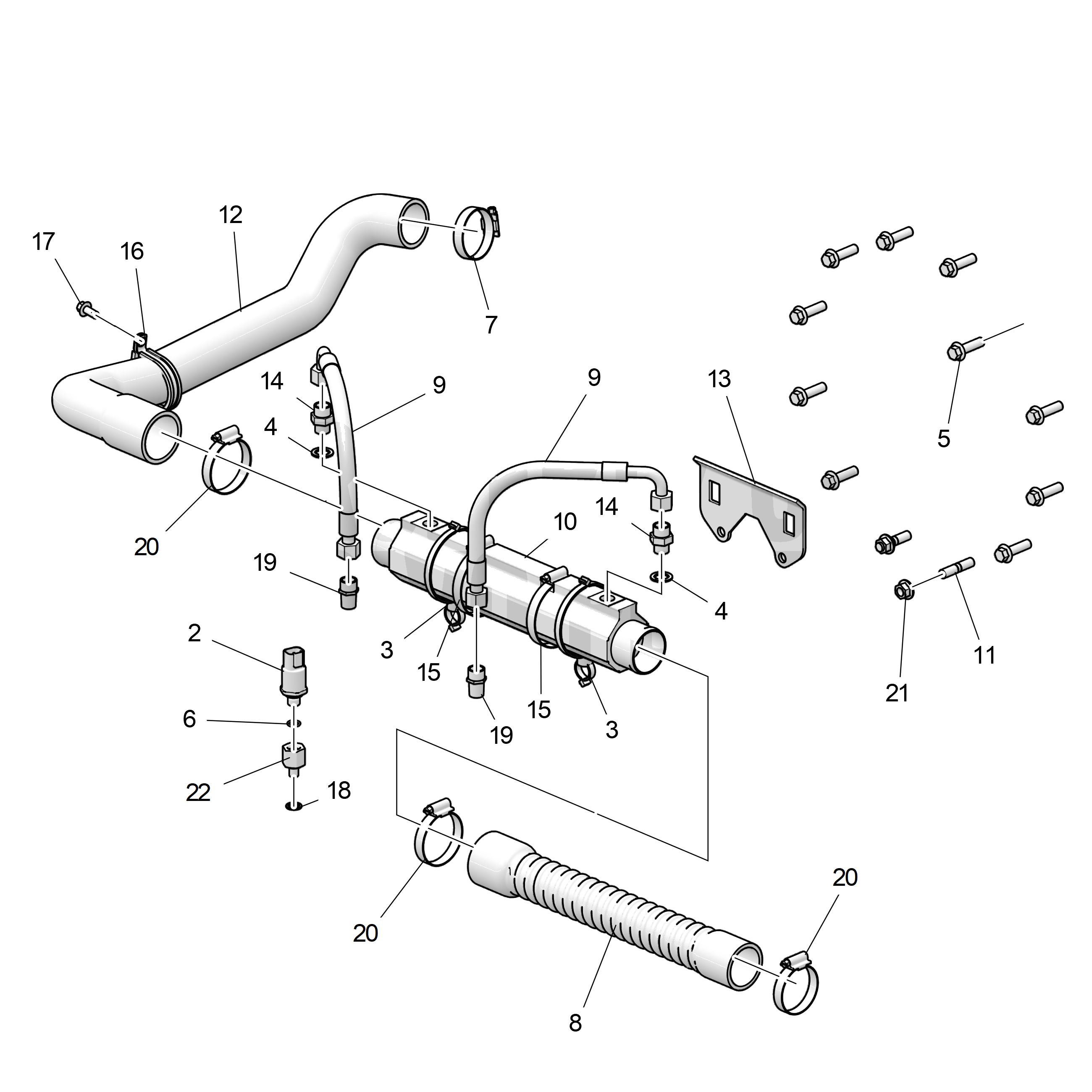 Kit de connexion, HS85A