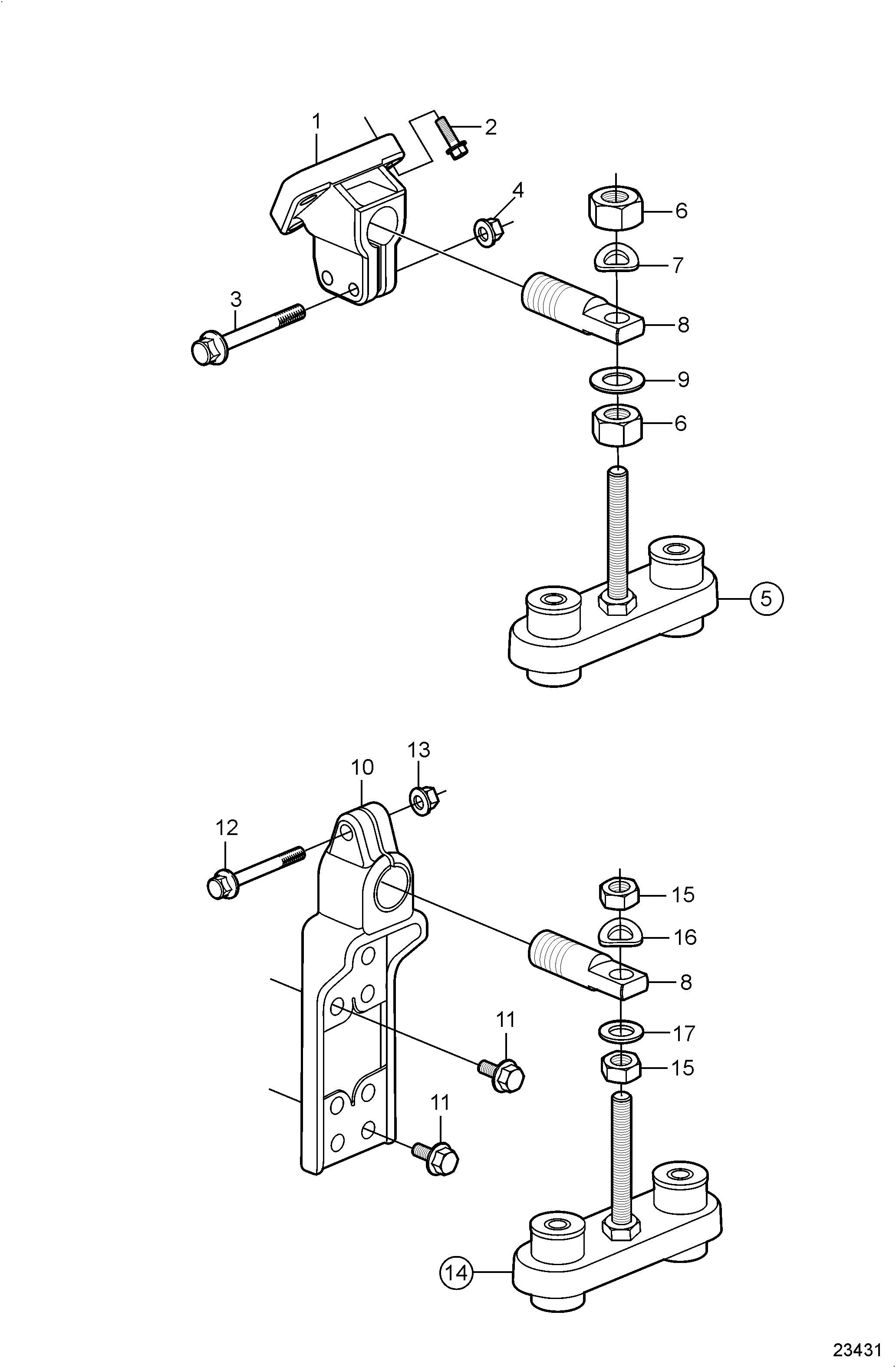 Supports de moteur et de transmission, HSW800A2