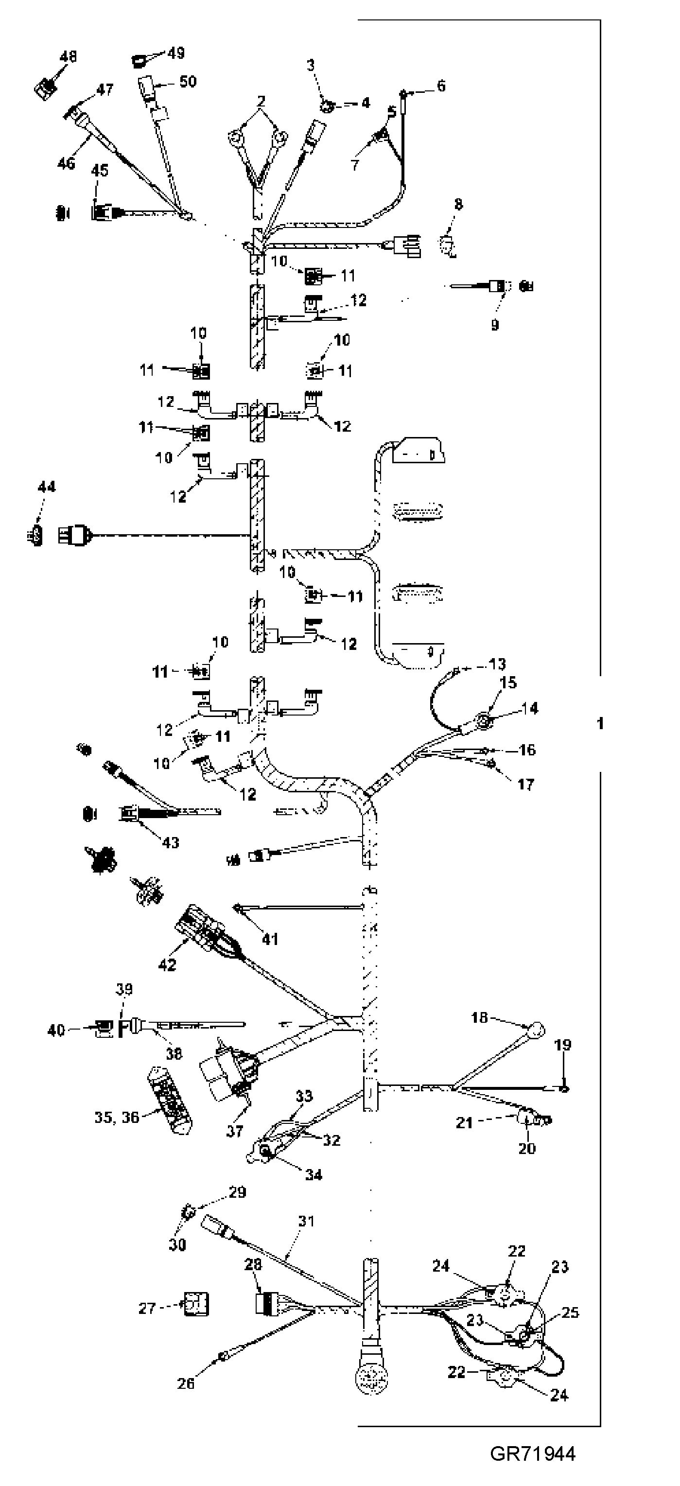 Faisceau du moteur