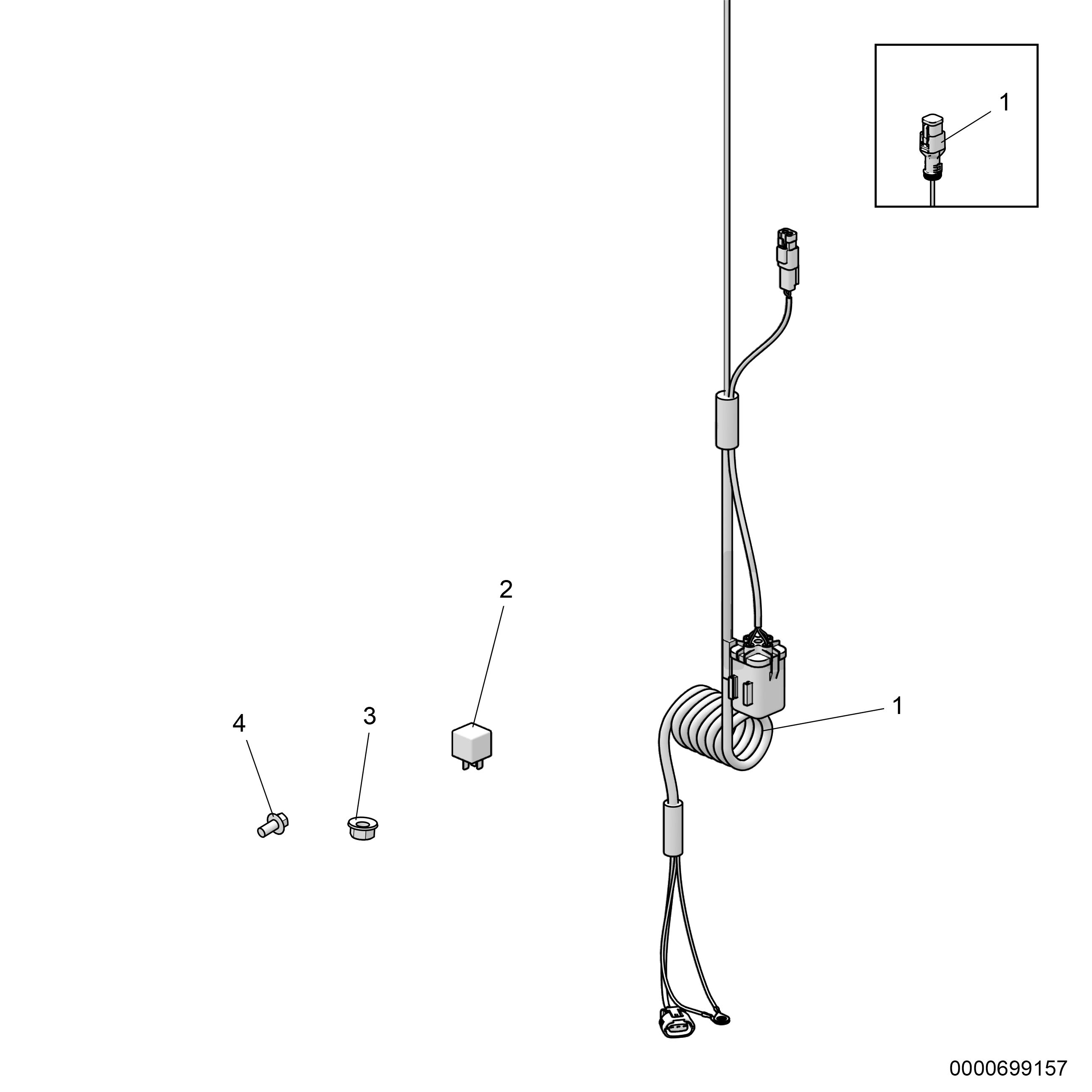 Kit de arnés de cableado de alternador de 12 V adicional