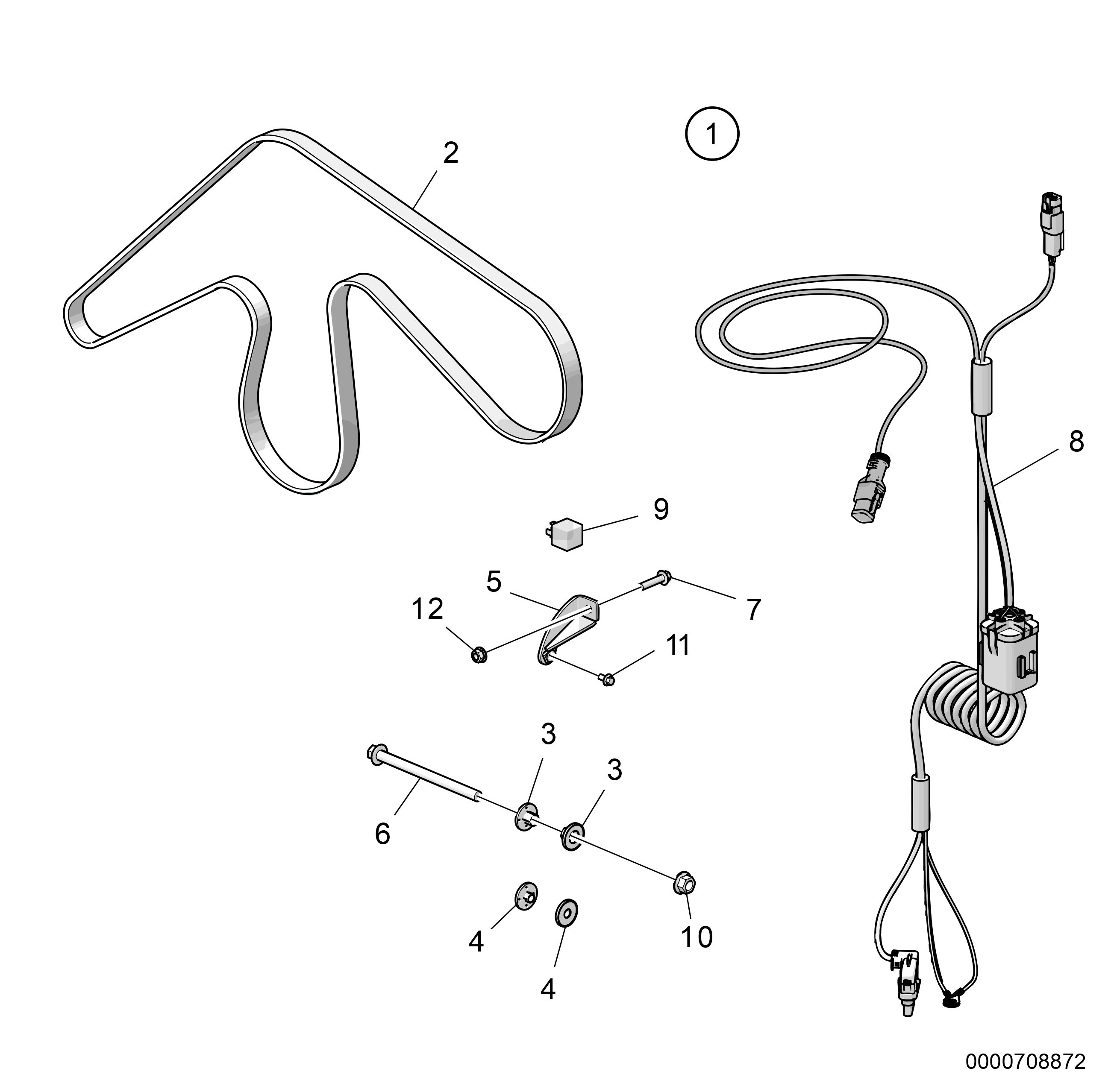 Kit alternateur, 28 V