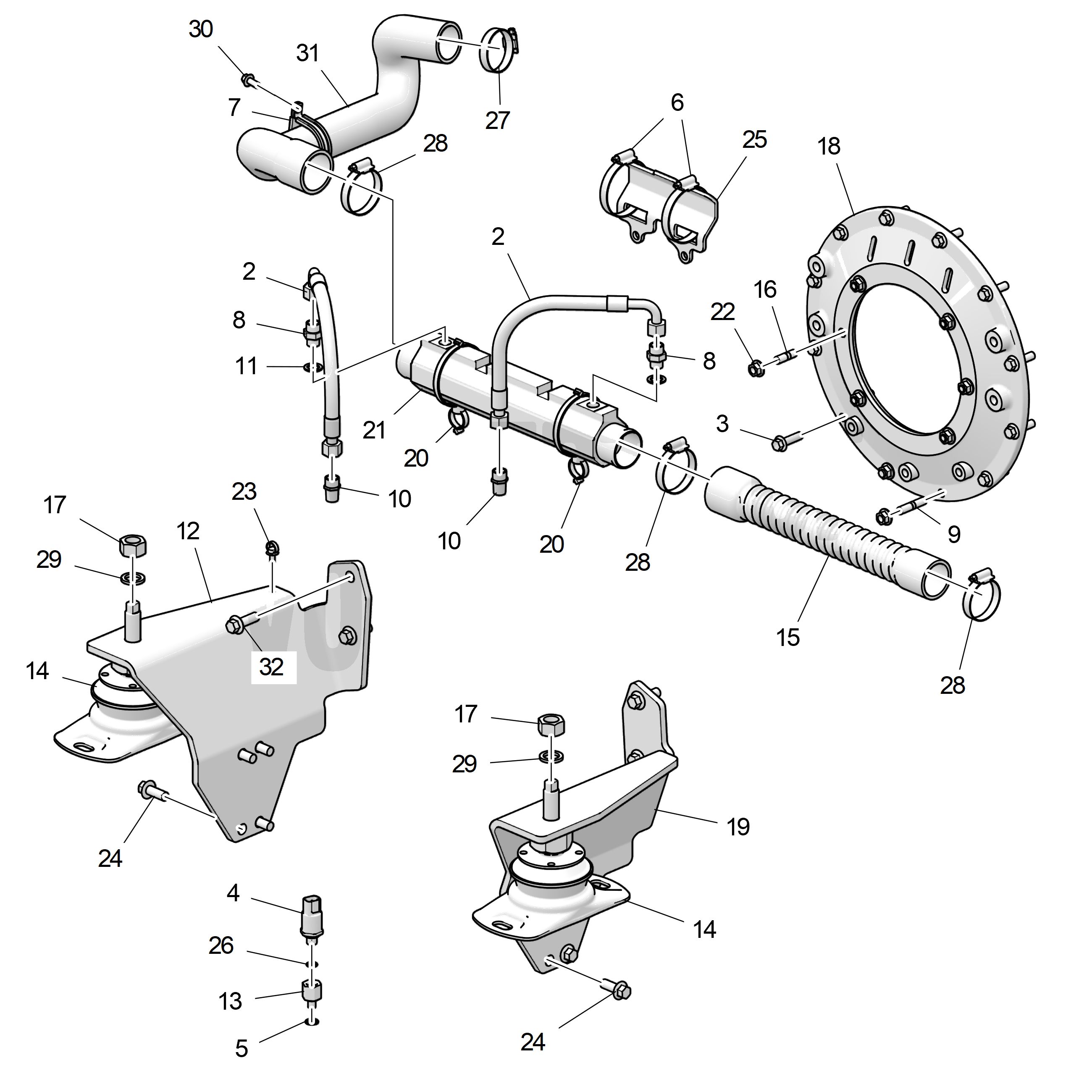 Kit de connexion, HS68IV