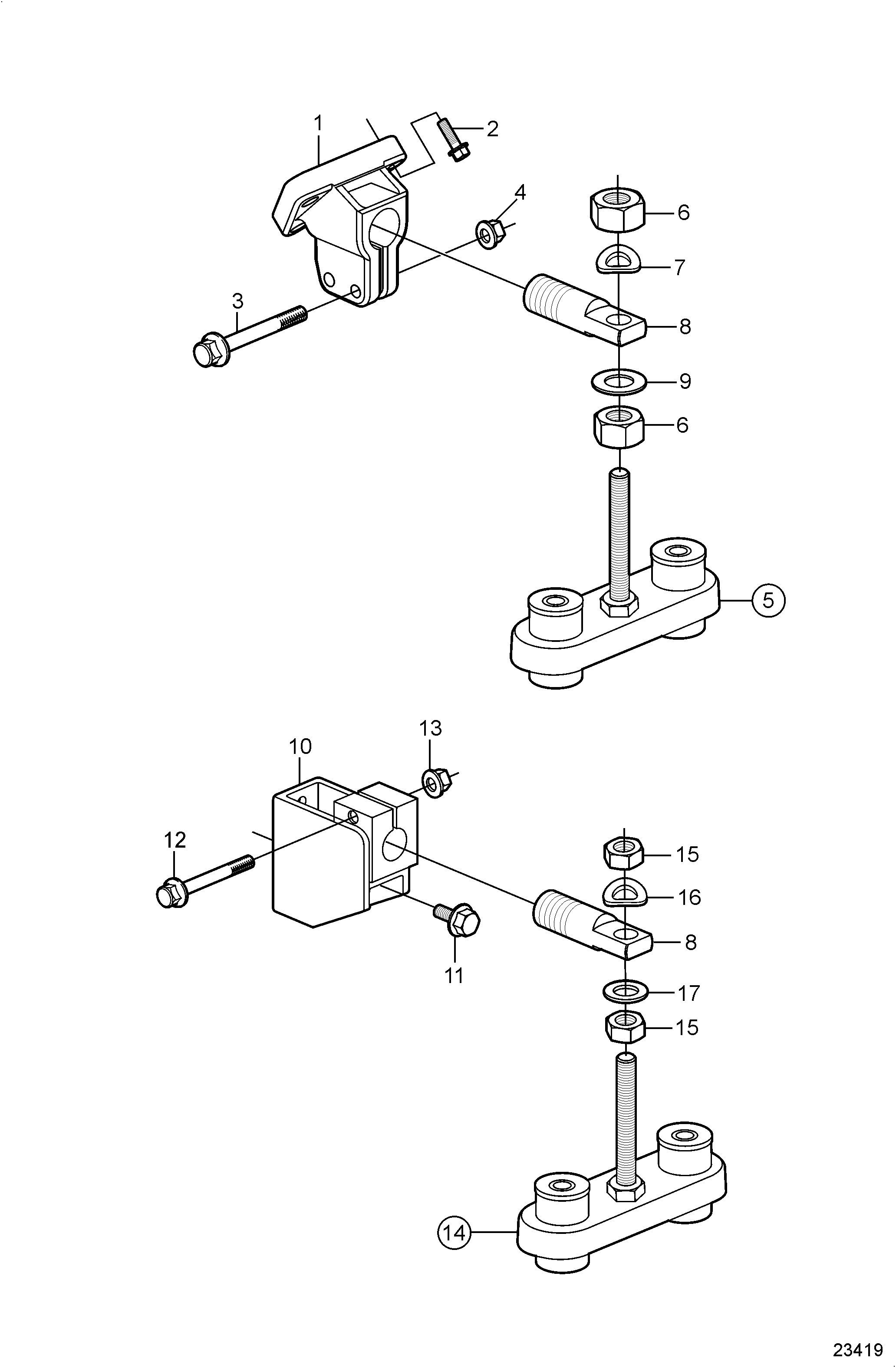Supports moteur et transmission, HSW630D