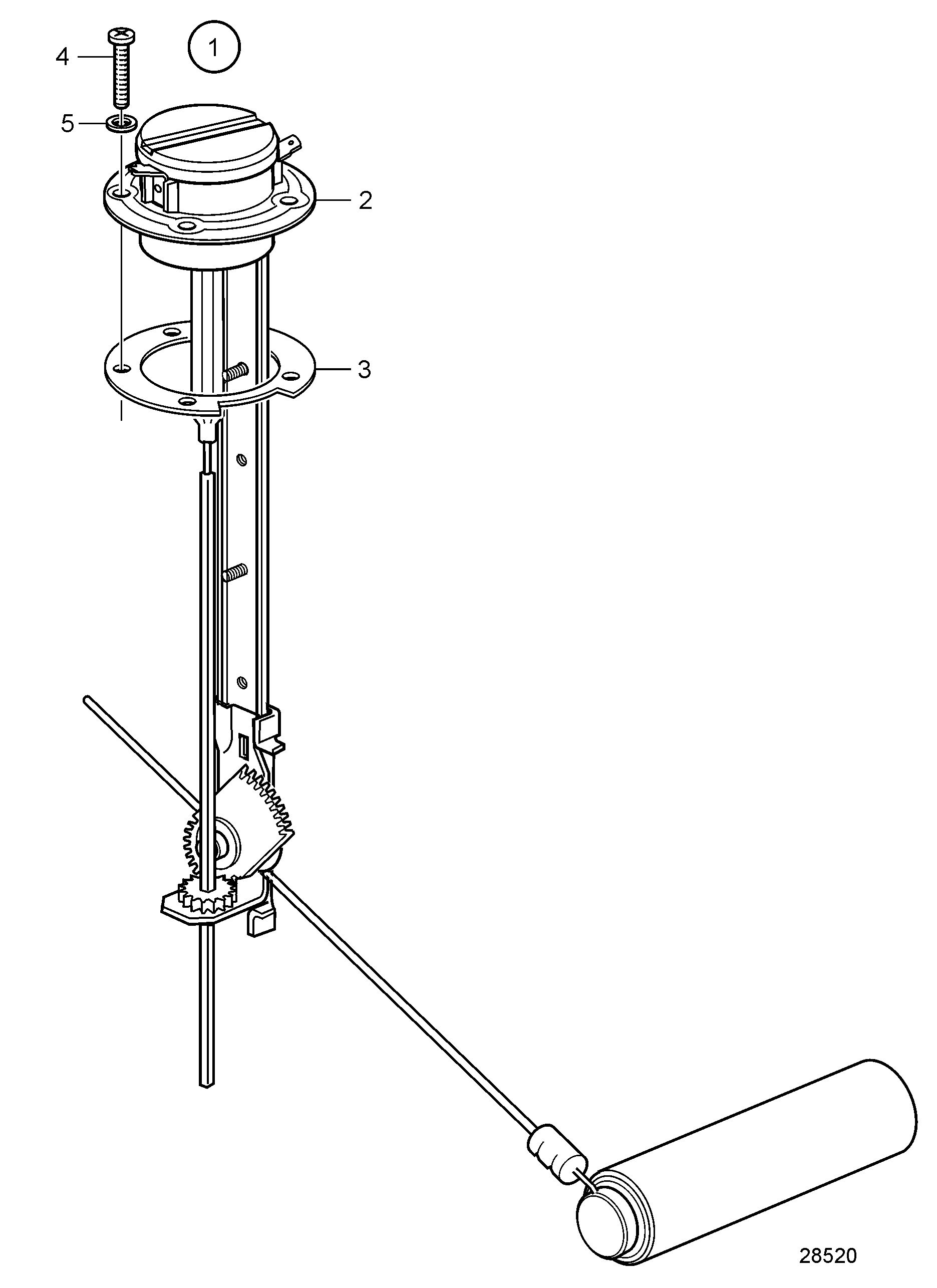 Kit de mesure de réservoir pour eau douce EVC 2.0