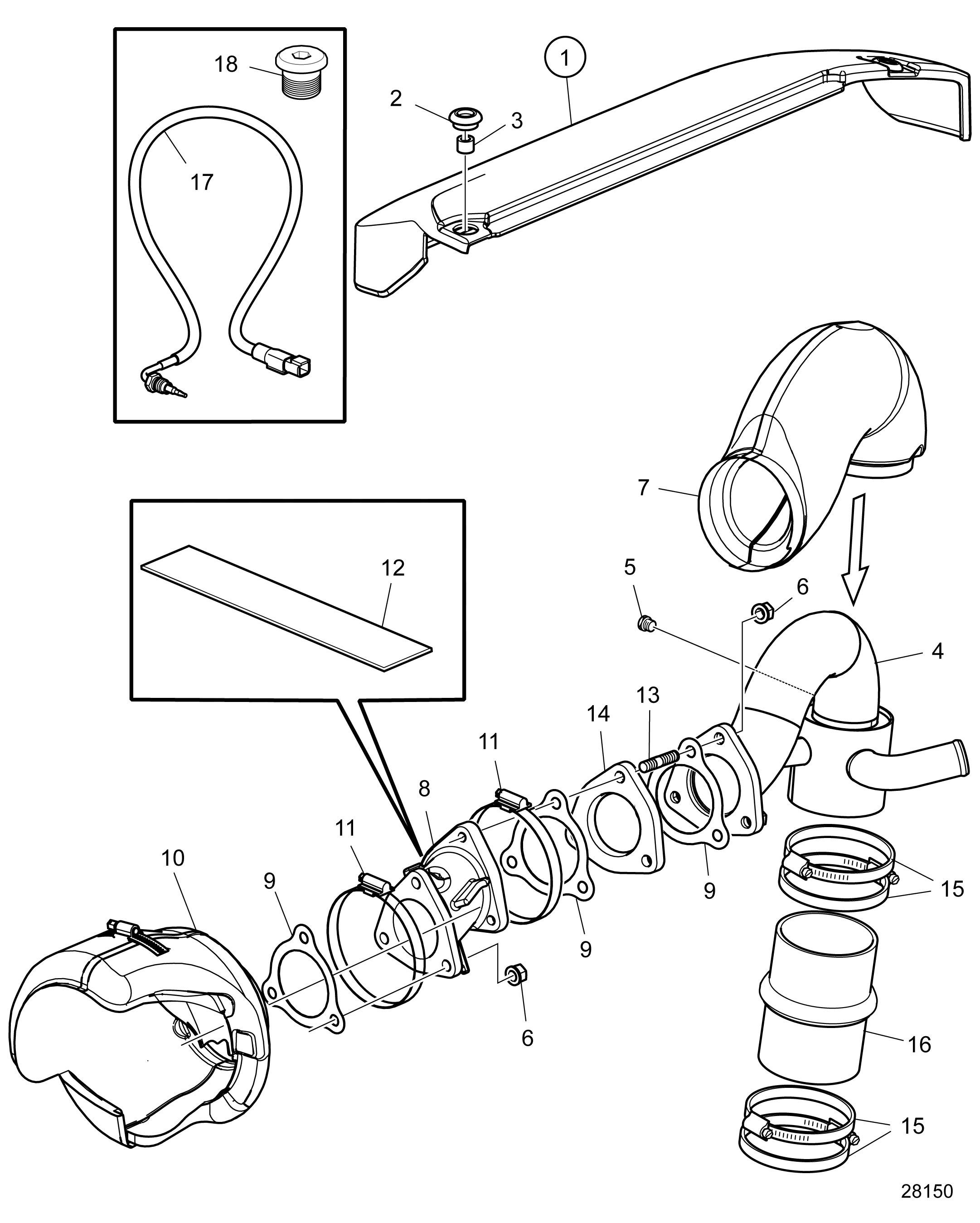 Pièces de raccordement 290 3,5"