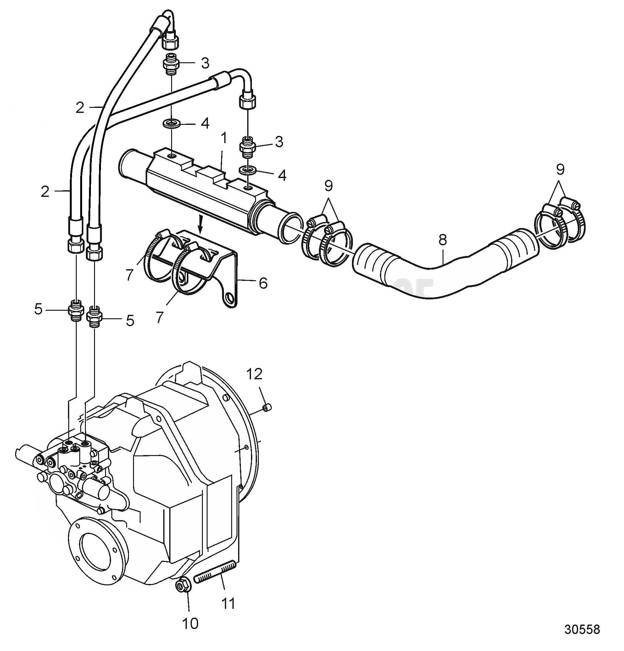 Pièces de raccordement pour HS25, HS45 et ZF45-1