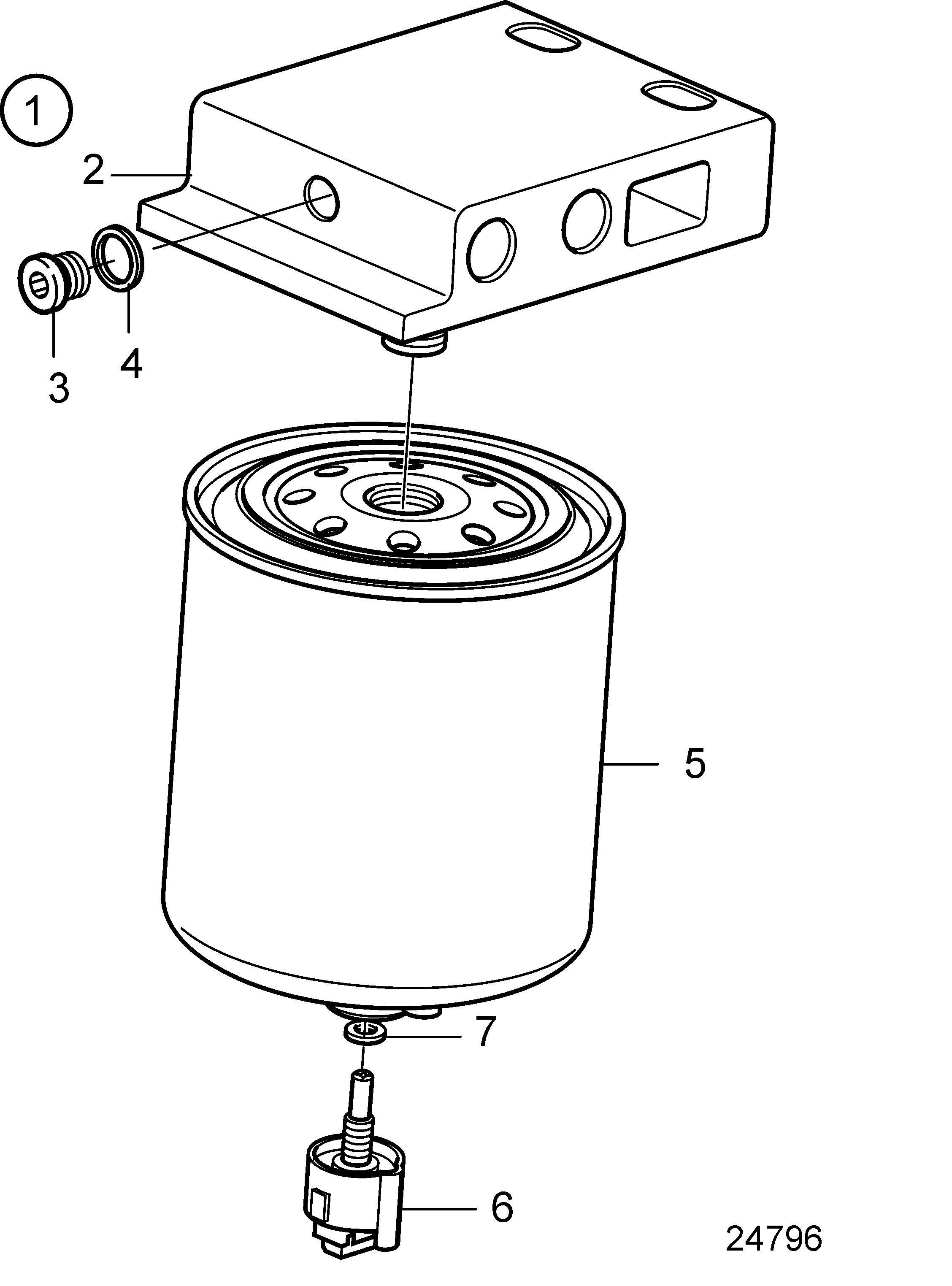 Filtro de combustible