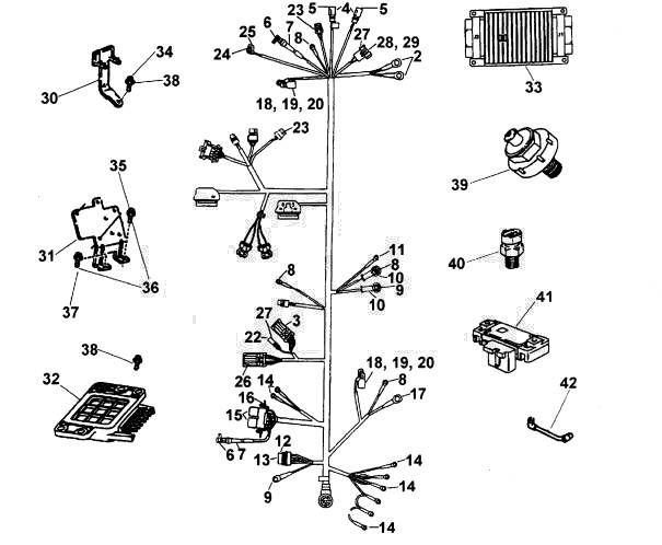 Faisceau du moteur