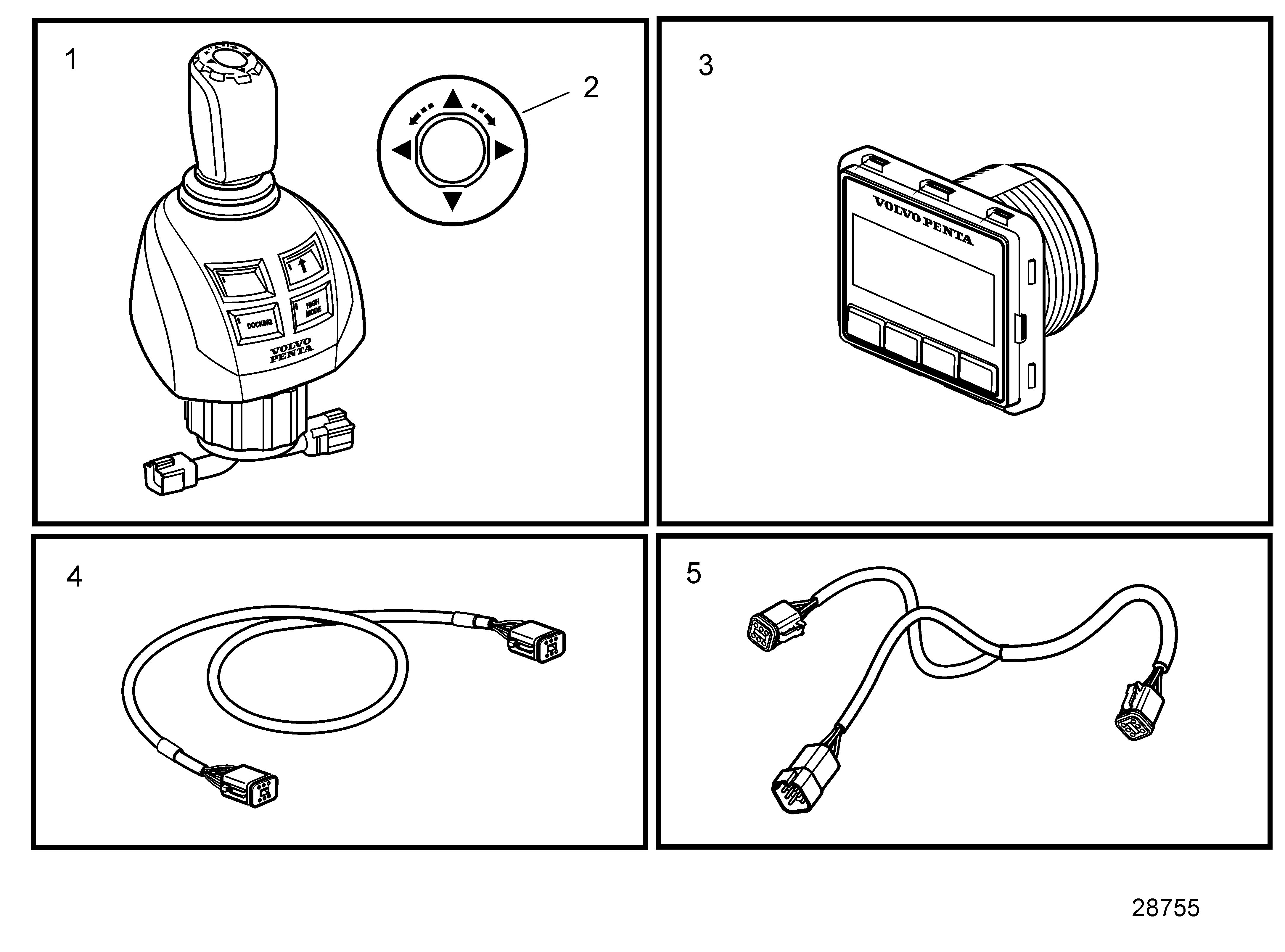 Manette joystick EVC-E2