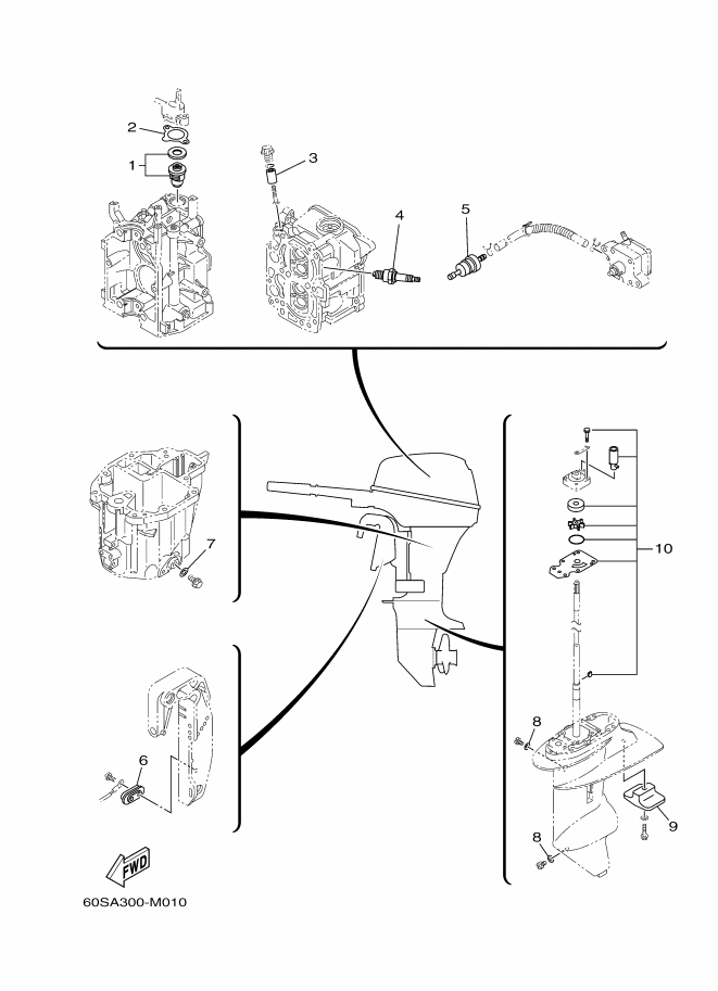 PIECES MAINTENANCE PERIODIQUE