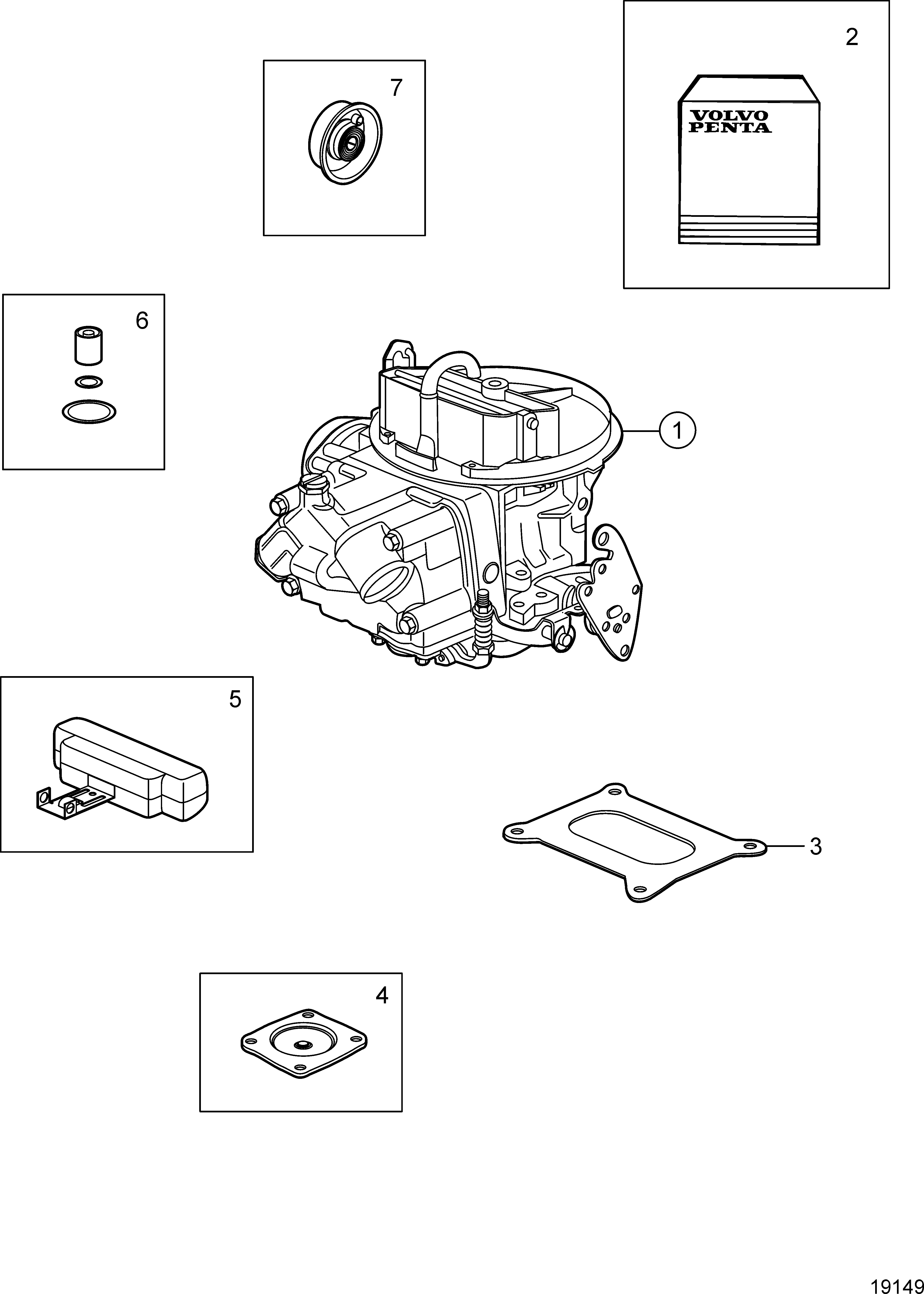 Carburateur kits d'entretien