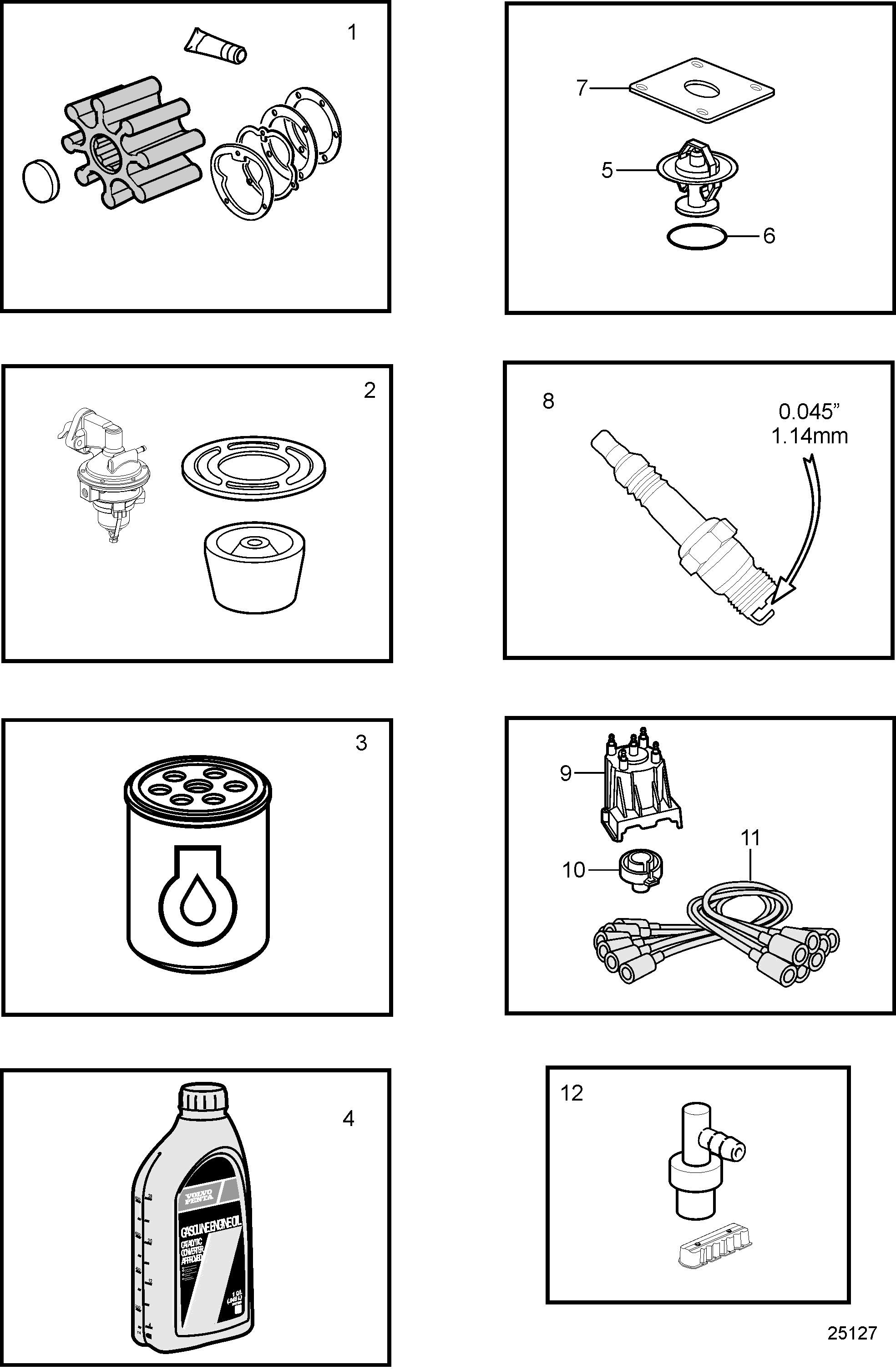 Pièces d’entretien