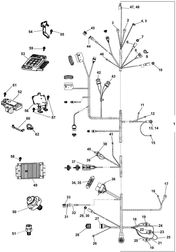 Faisceau du moteur