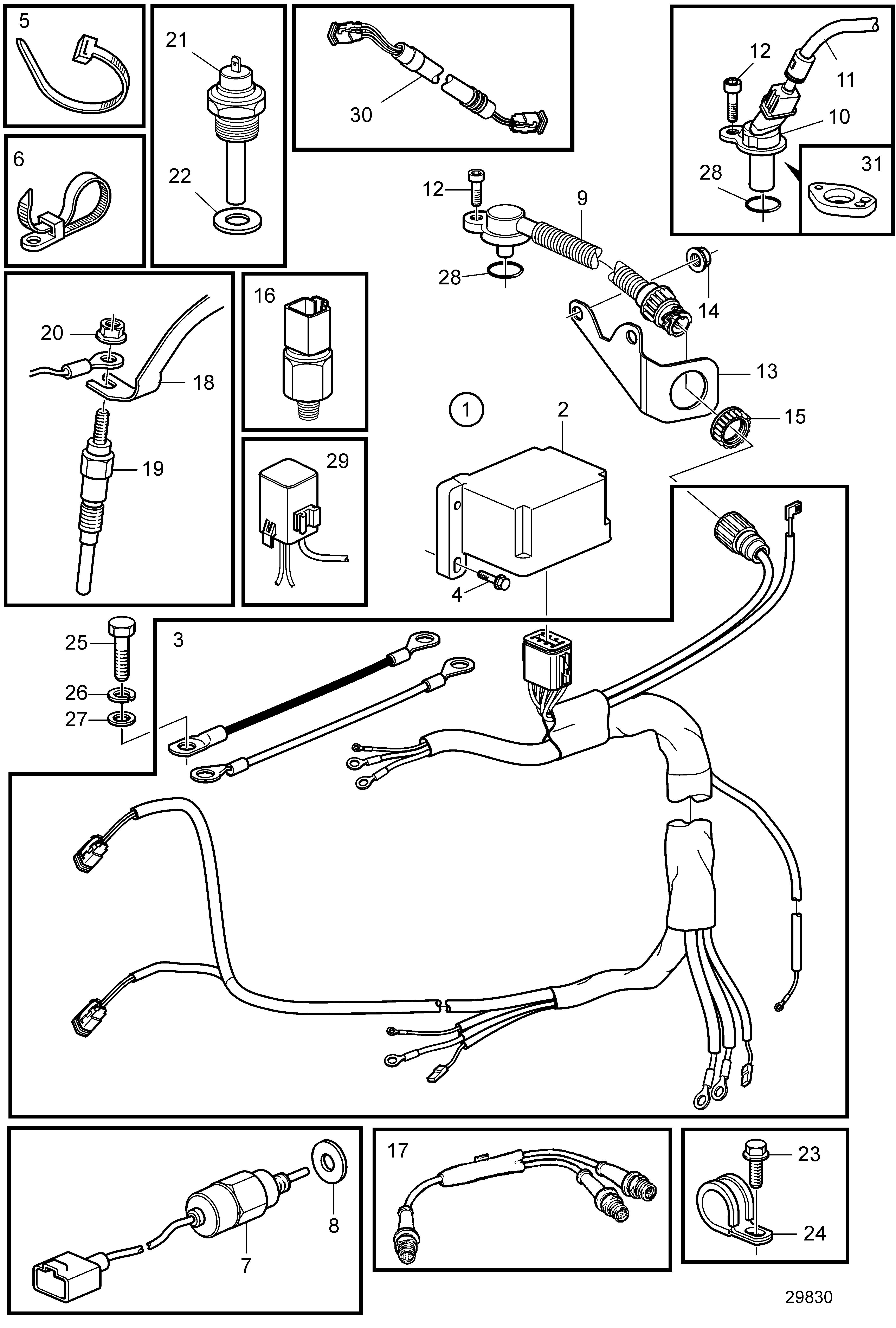 Système électrique EVC D1-D2