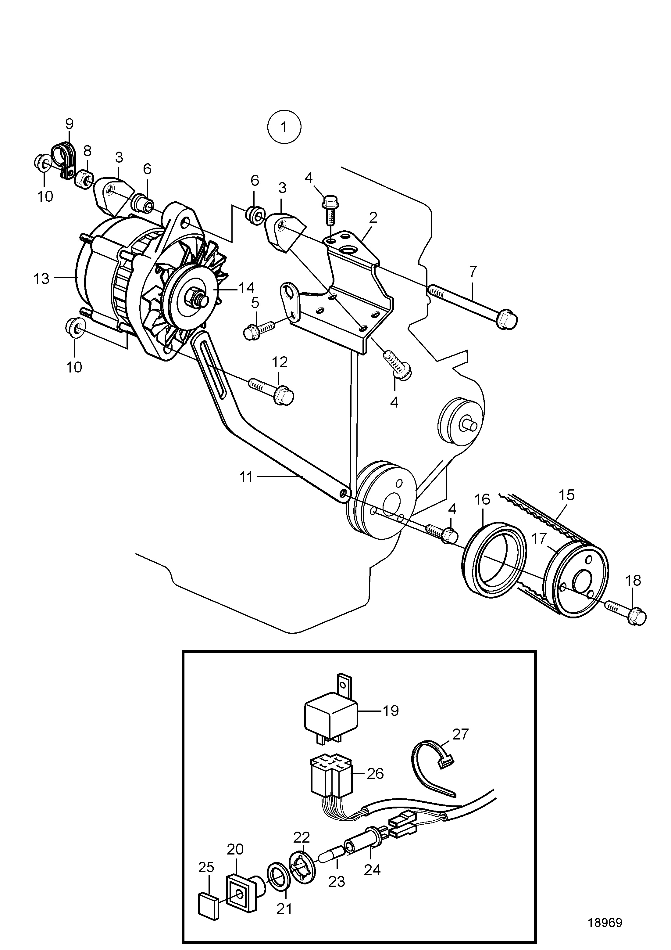 Alternatore aggiuntivo