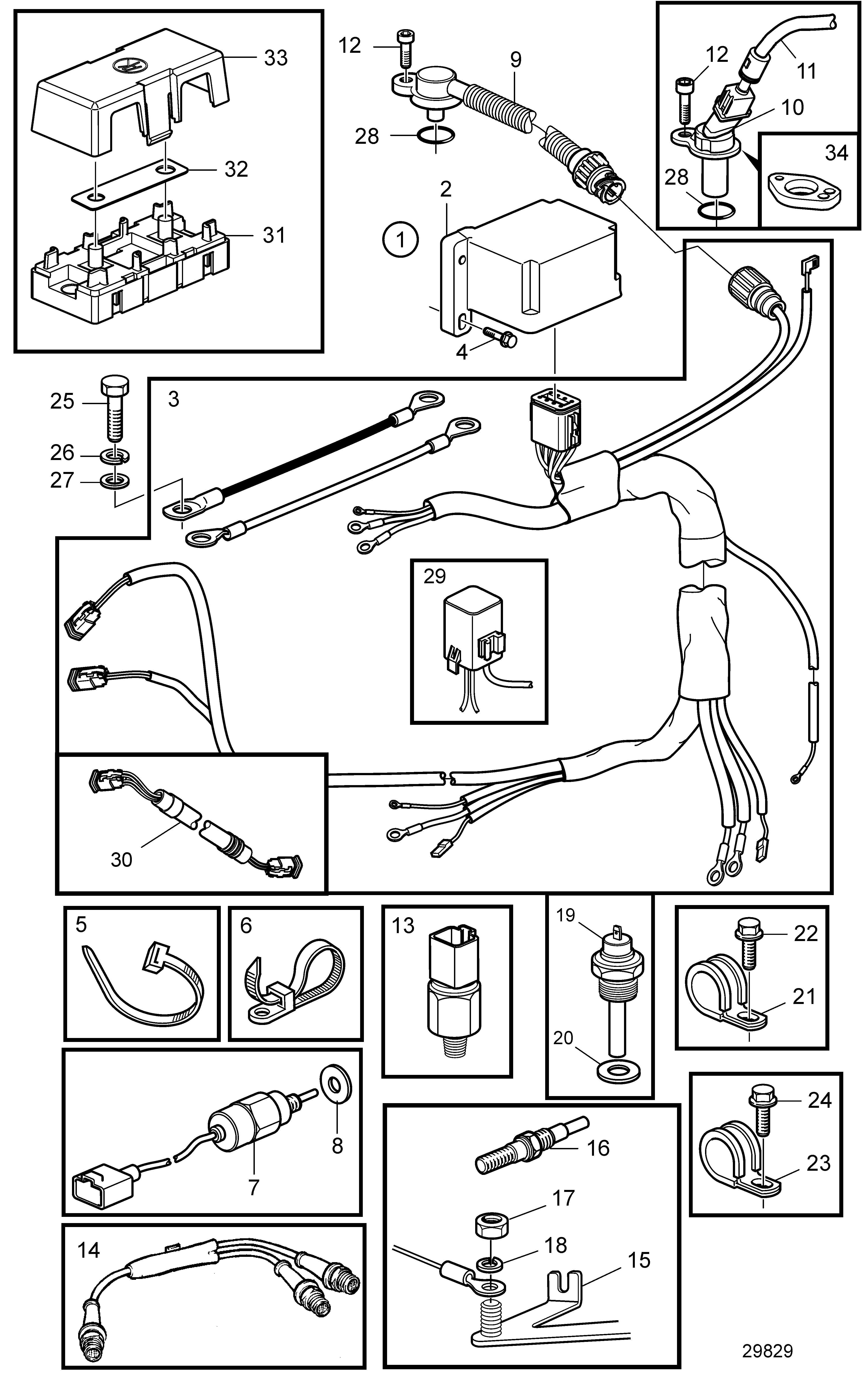 Système électrique D2 EVC