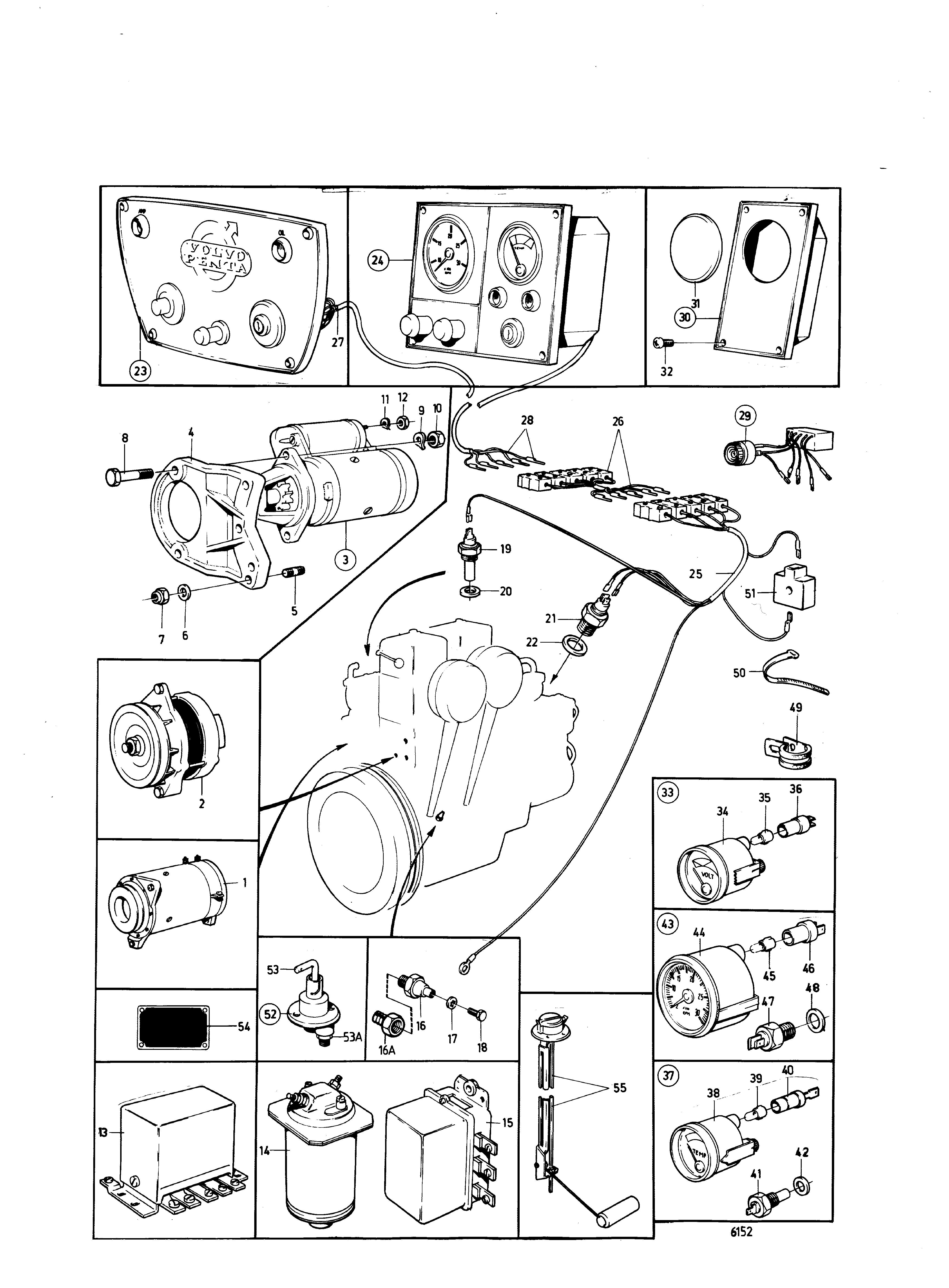 Système électrique et instruments