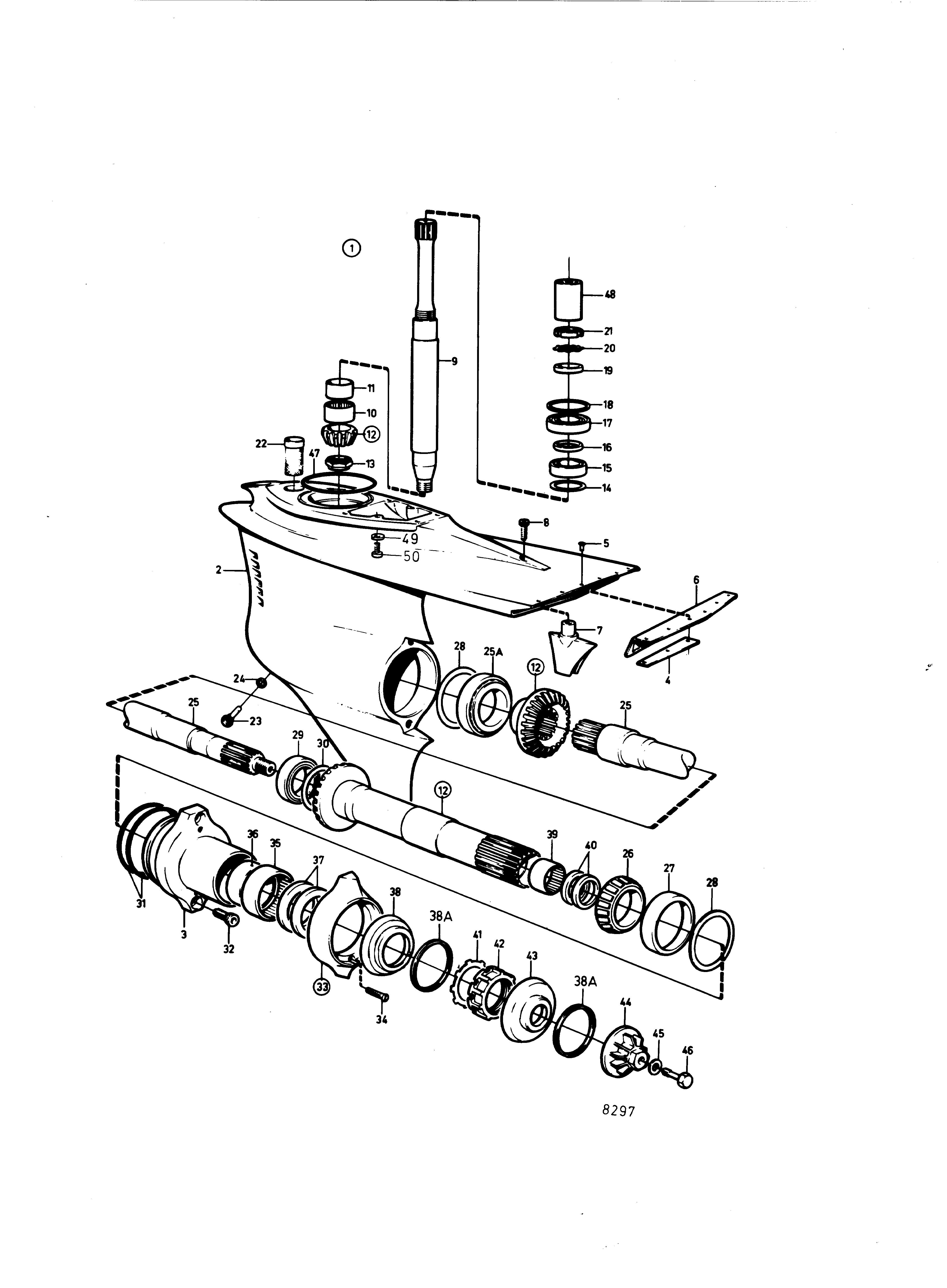 Unité d’engrenage inférieur