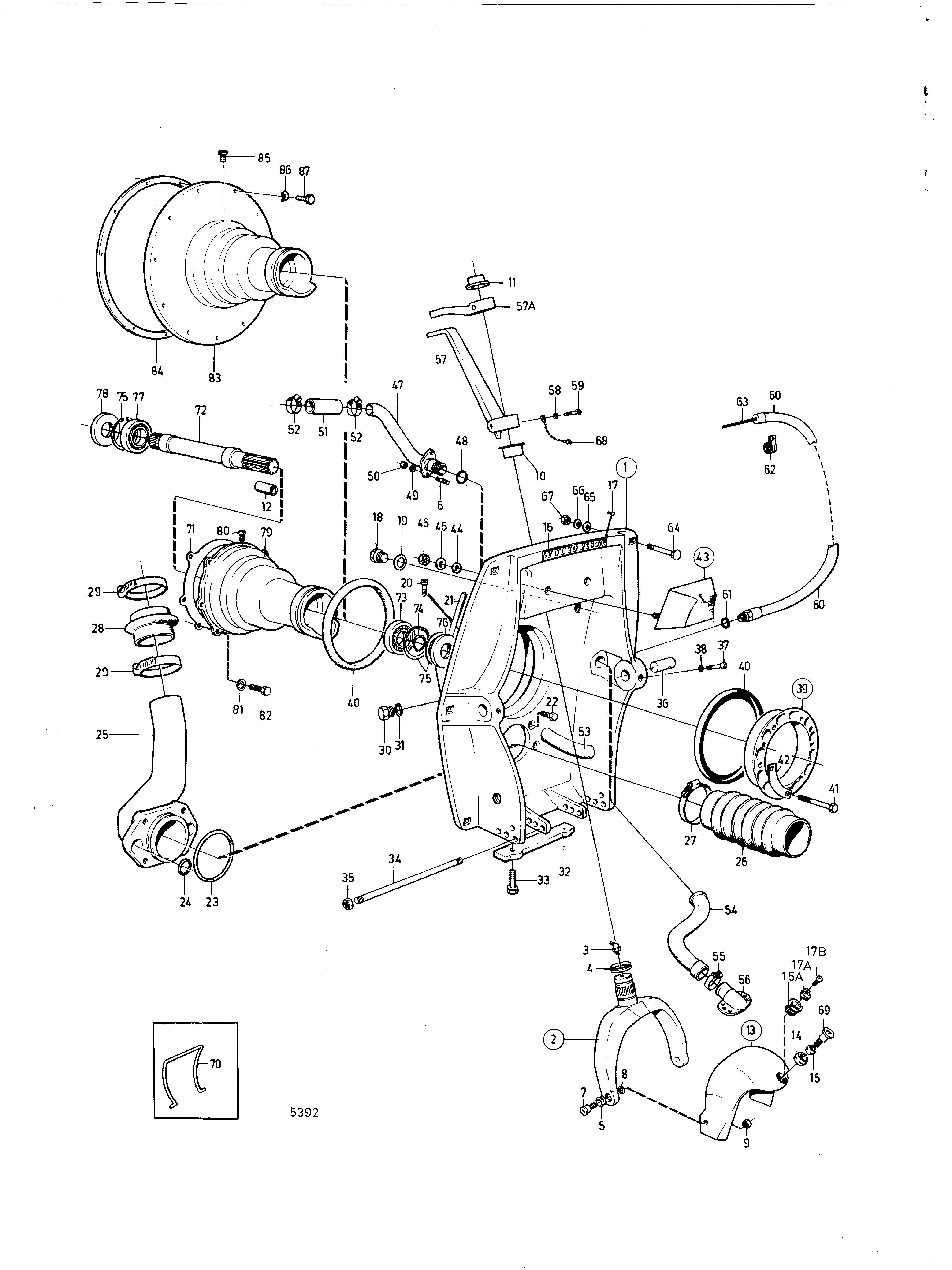 Composants de connexion Unité de transmission AQ 280