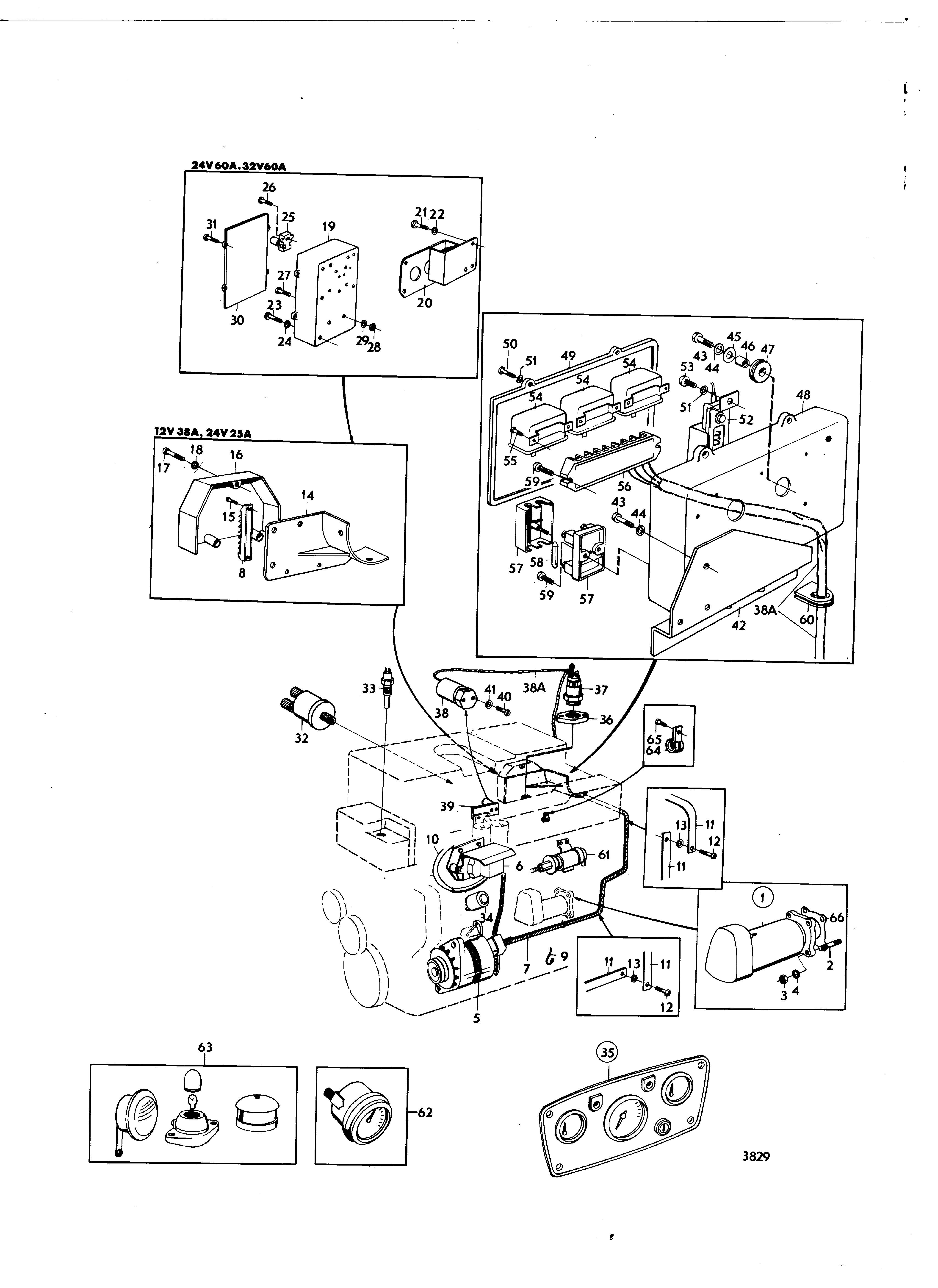 Système électrique et tableau bord