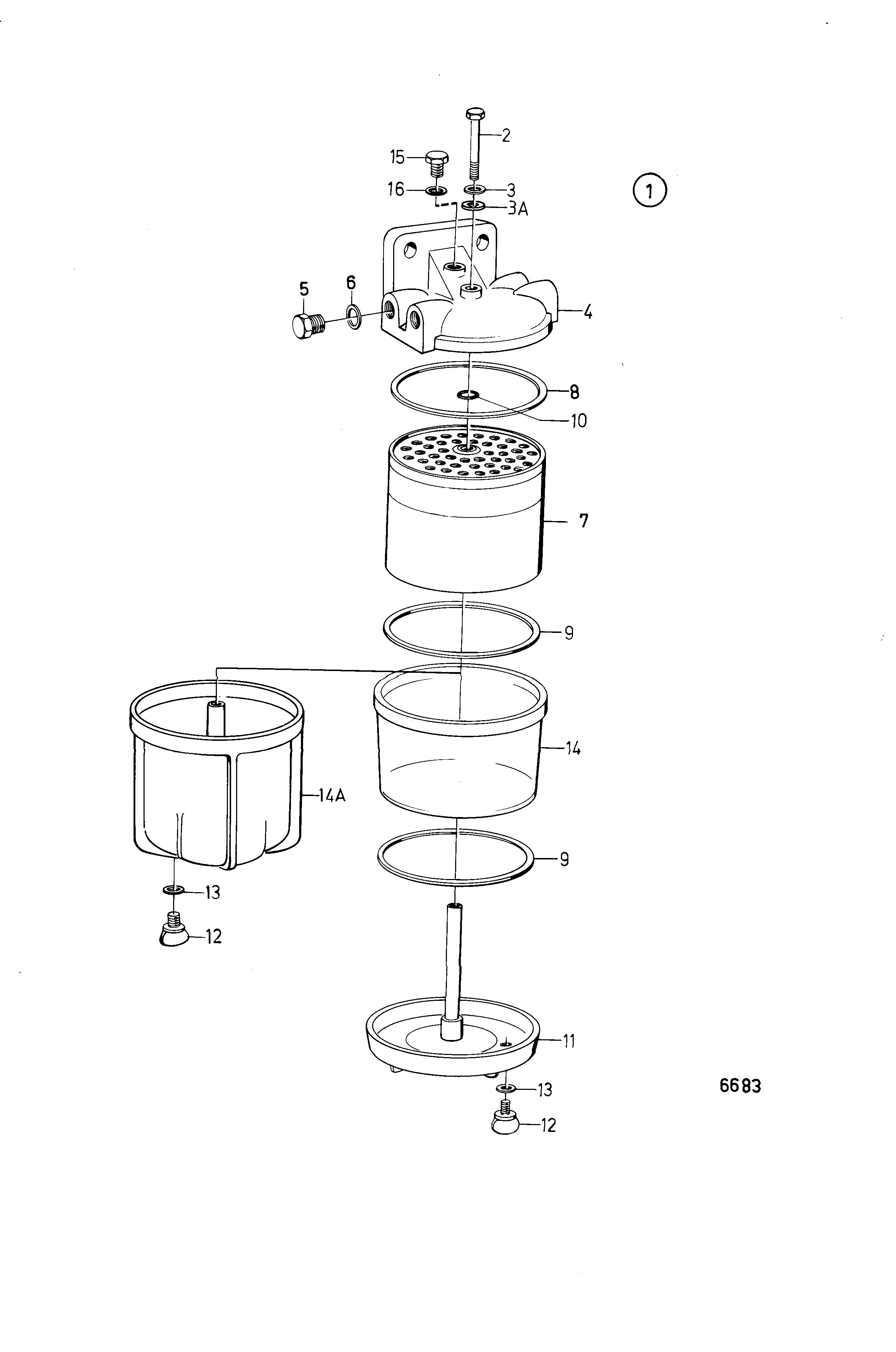 Filtre de combustible
