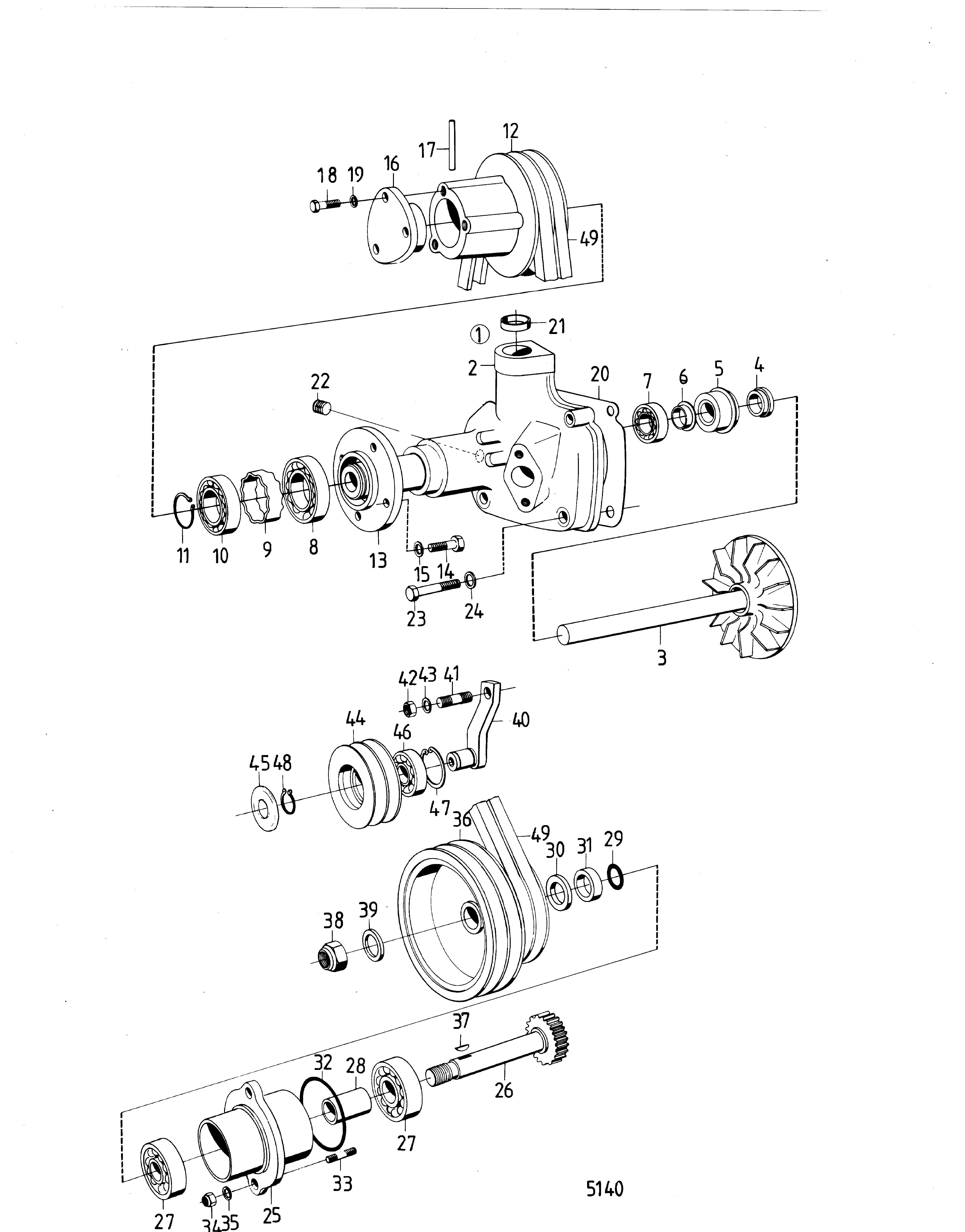 Pompe de circulation et dispositif d’entraînement avec composants d’installation