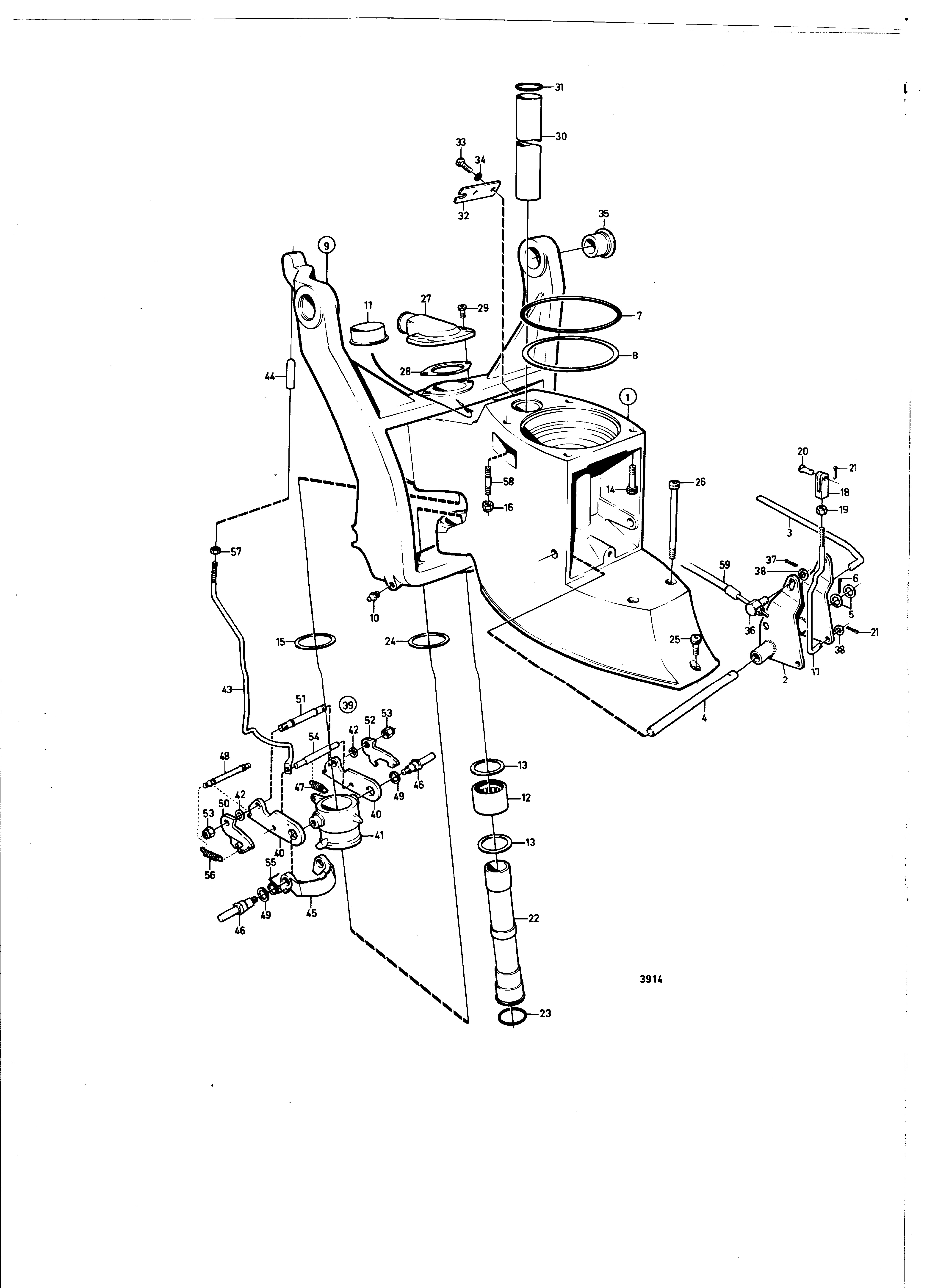 Boîtier intermédiaire unité de transmission AQ 280