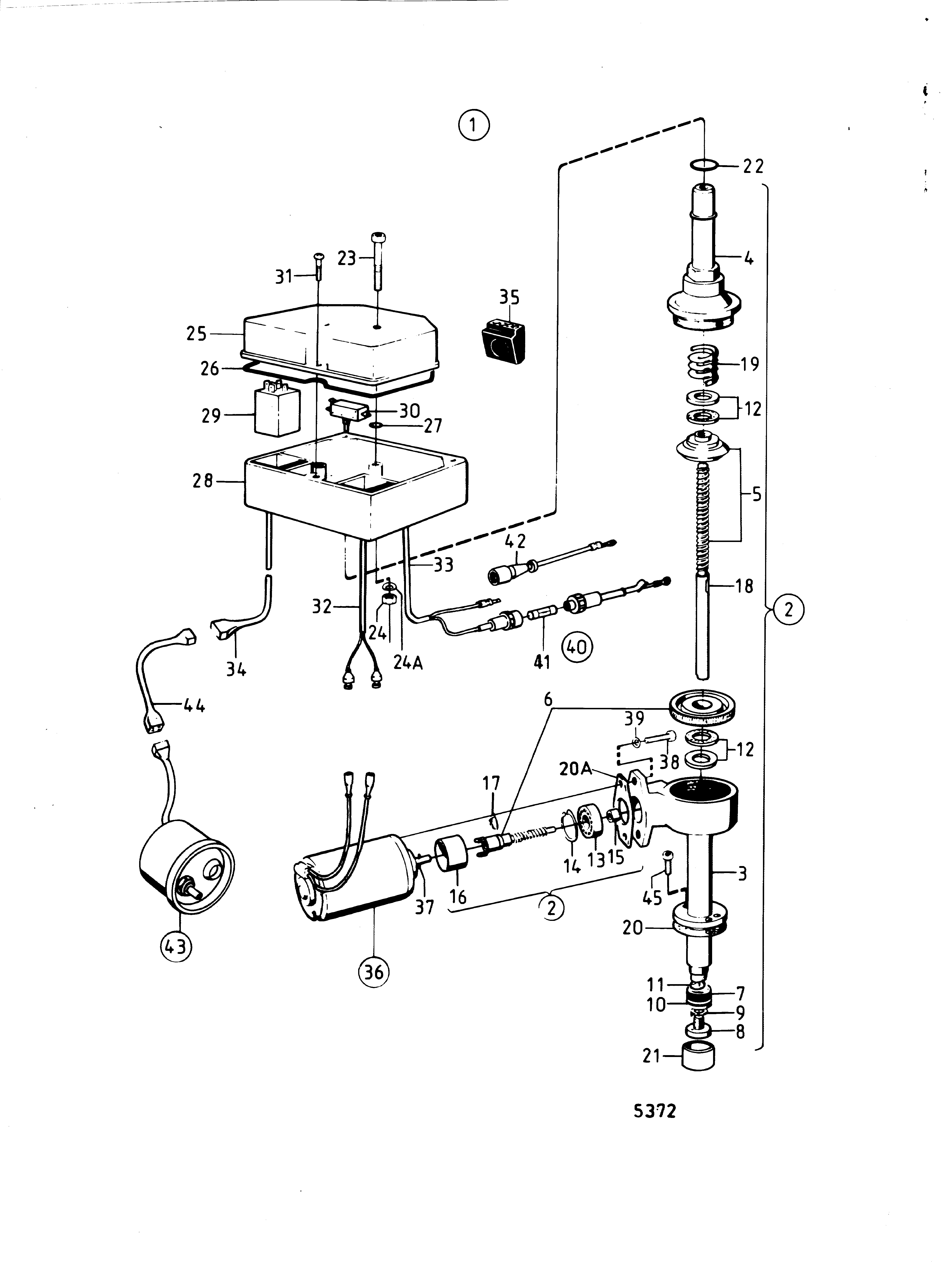 Dispositif de levage mécanique unité de transmission AQ 280, type récent
