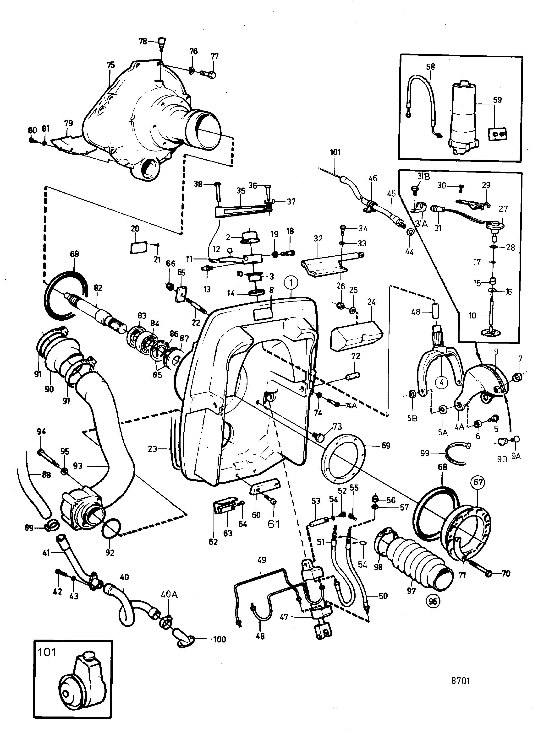 Piezas de conexión unidad de transmisión AQ 290