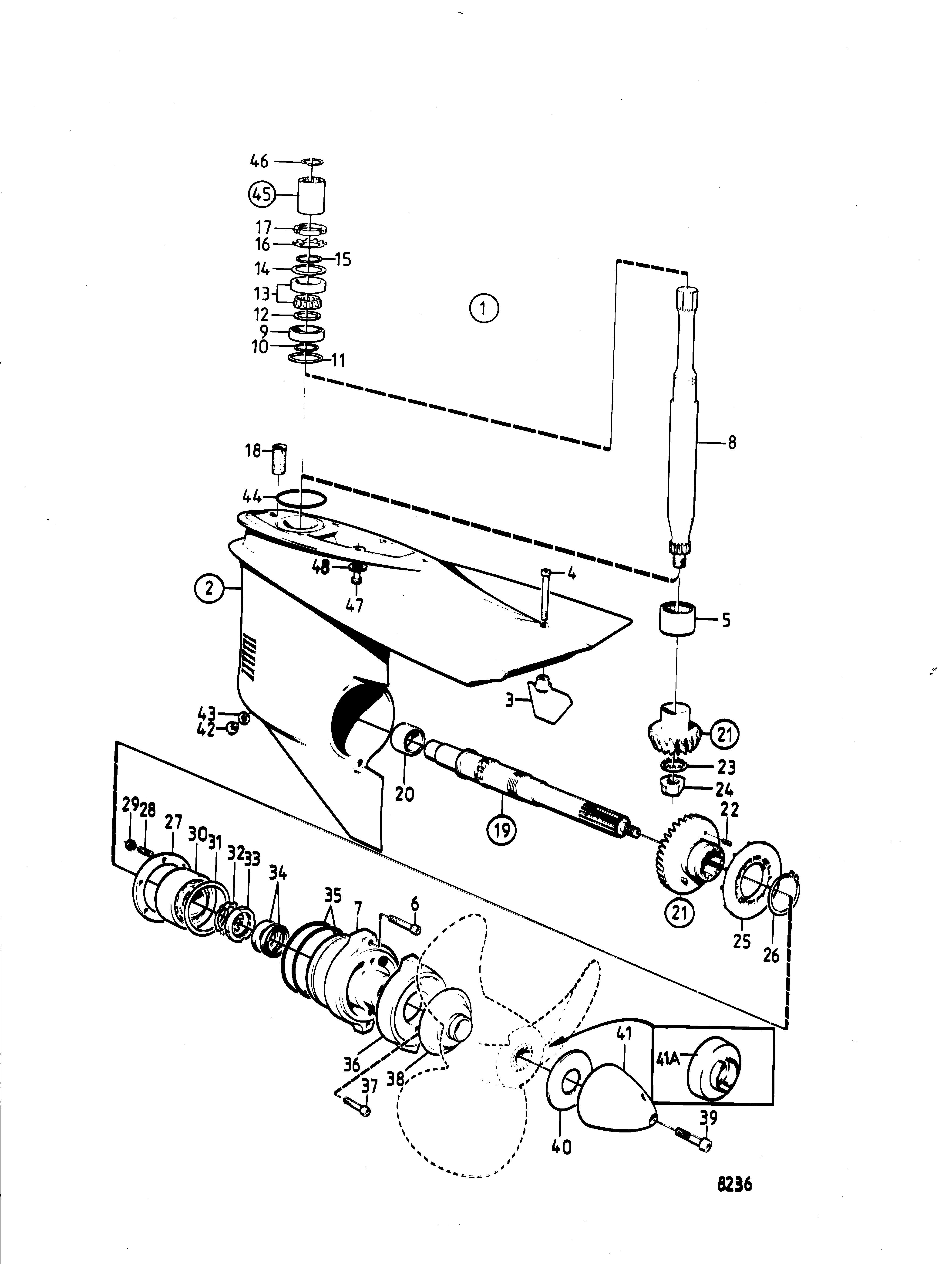 Unité d’engrenage inférieur