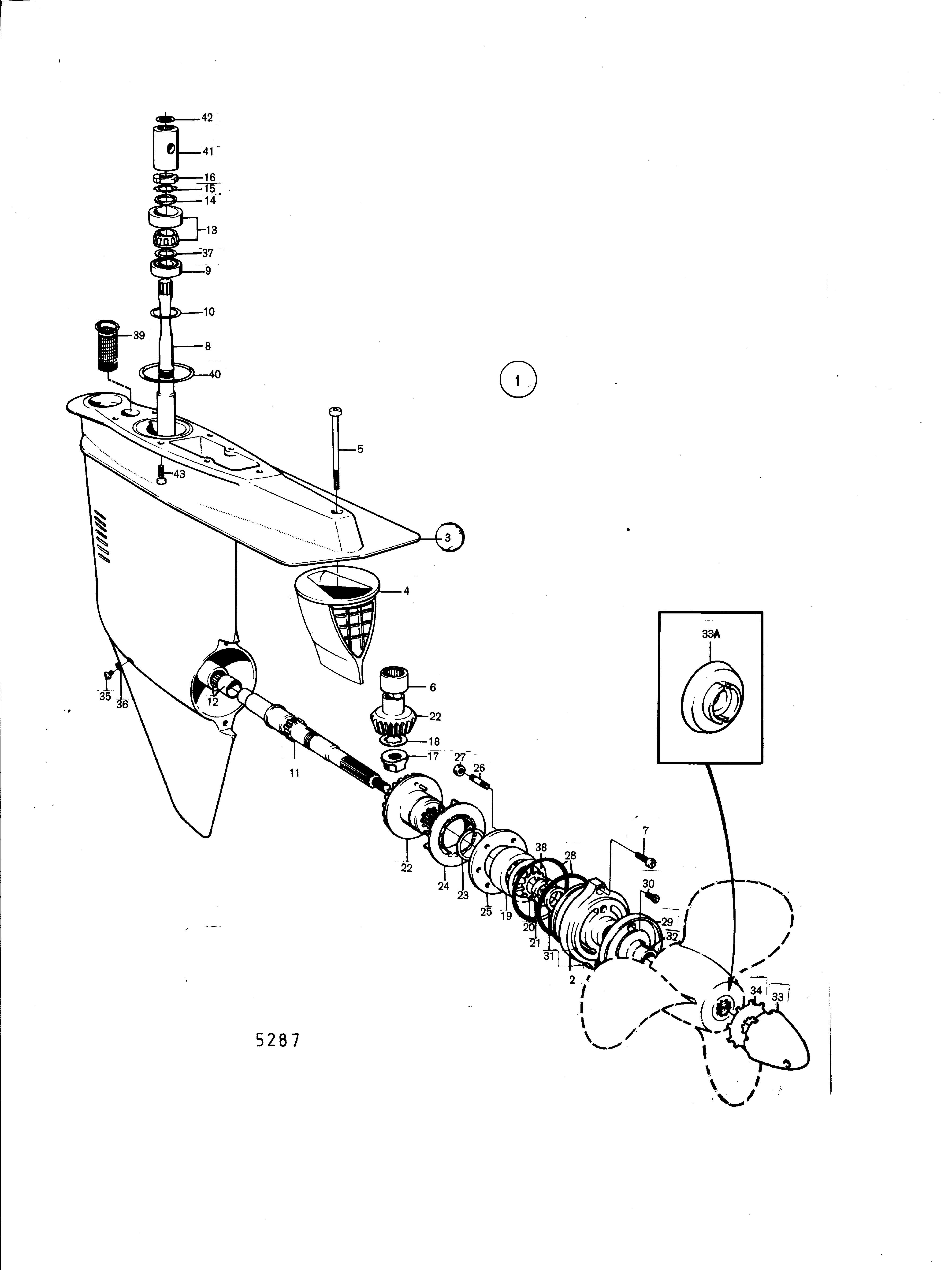 Unité d’engrenage inférieur AQ Drive Unit 250